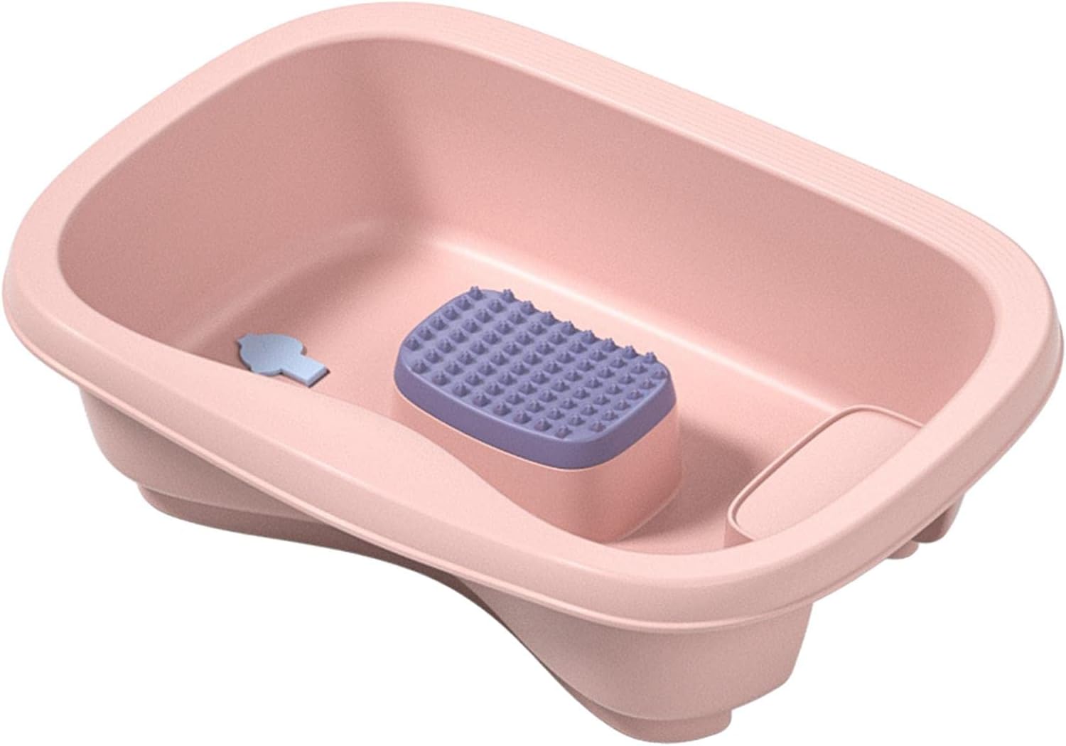 Amazon Pewete 洗髪台 寝たきり洗髪用感温シリコン栓洗面台 ピンク Pewete 患者用ガウン ローブ