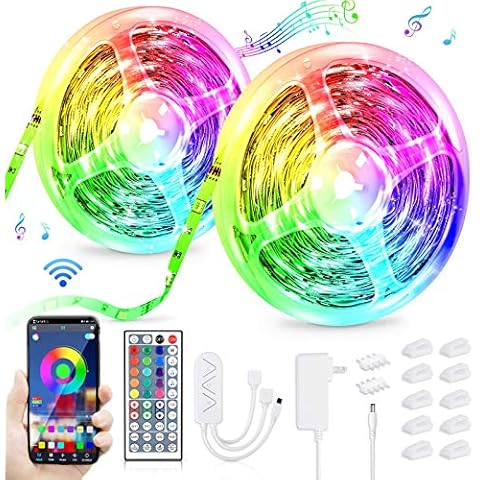 Nanssigy 16m RGB LED Strip Lights Cover
