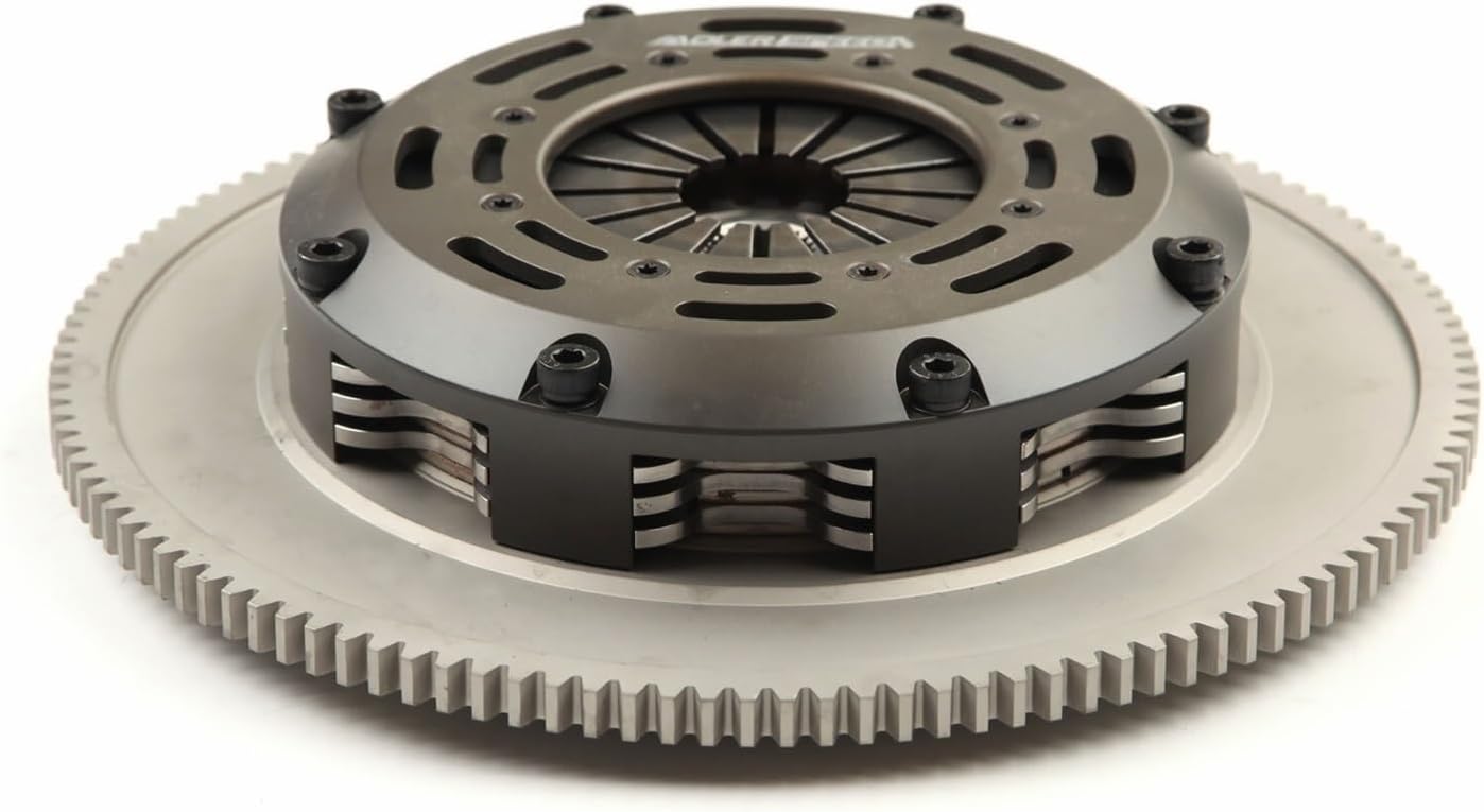 Racing Clutch Triple Disk Compatible with 2016-2017 Subaru Crosstrek 2.0L /1996-2012 Compatible with Subaru Legacy 2.0L; 2.5L Standard Flywheel