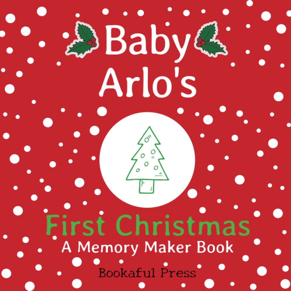 Baby Arlo's First Christmas: "A DIY Christmas Memory Maker Book"