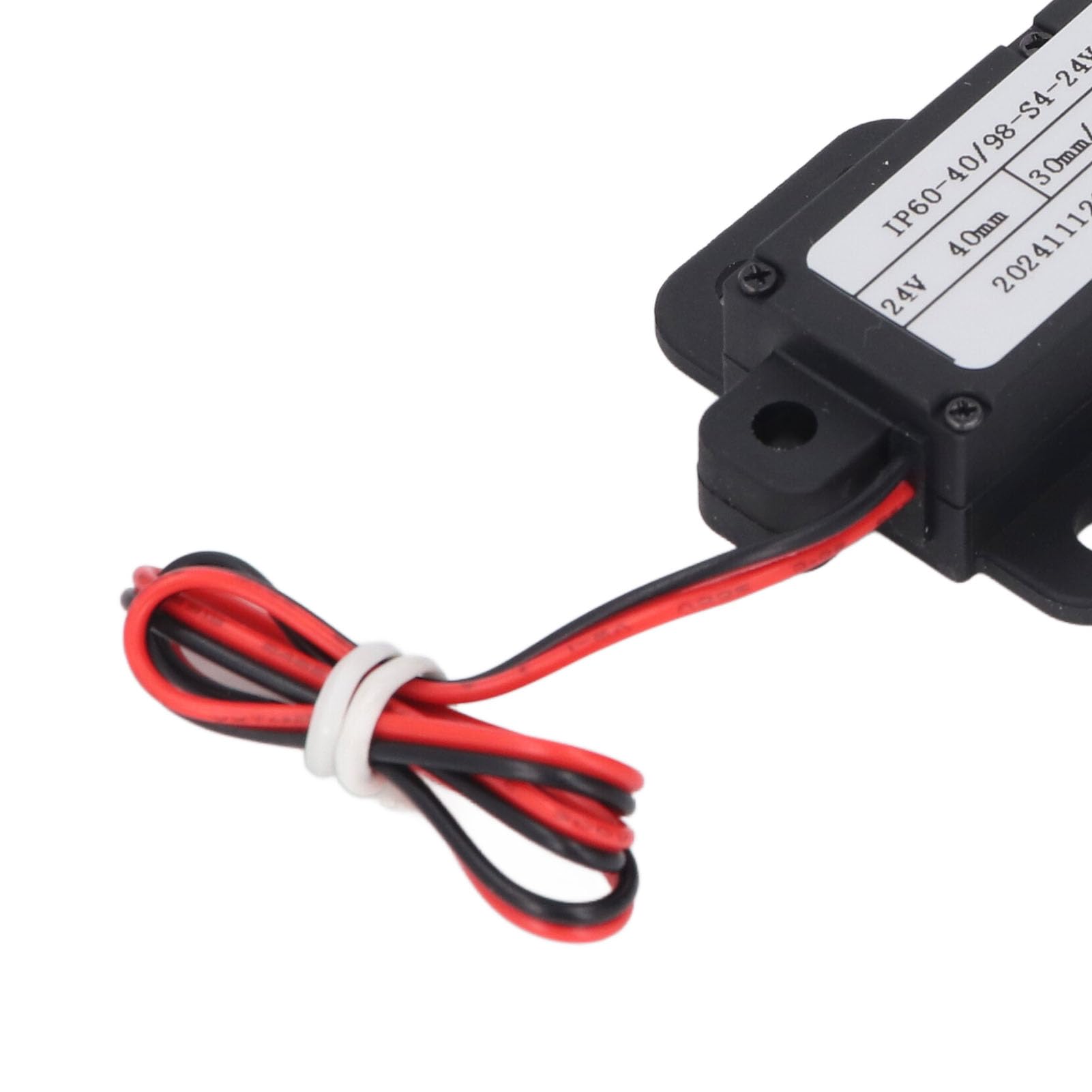 Attuatore Lineare Mini DC 24V, Corsa 50mm, Spinta 20N, Grado IPX4, per Automazione Domestica e Robotica