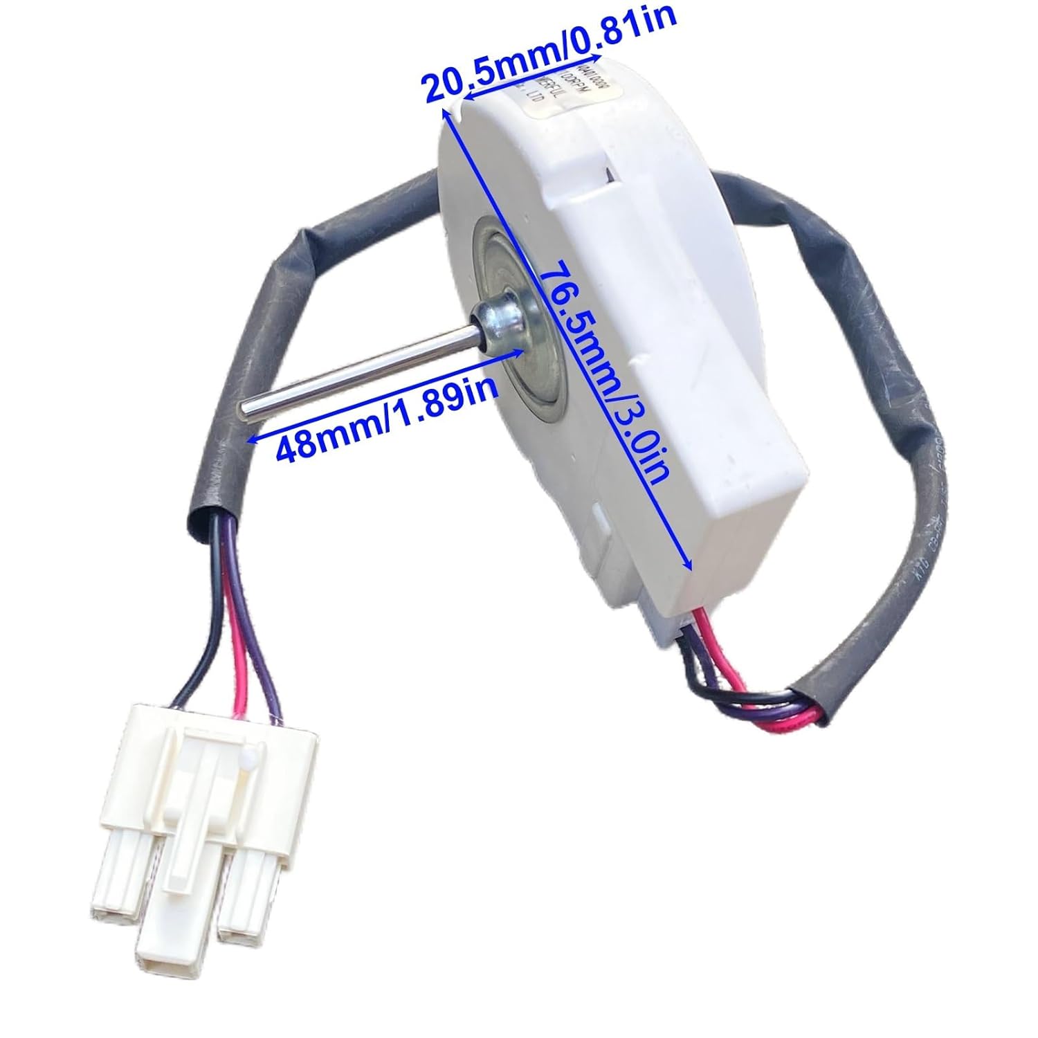 50240401000K Motor Fan Refrigerator DC12V 4.5W Cooling Motor Fan Freezing Fan Motor Replacement