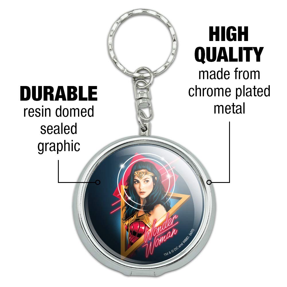 Amazon.com: GRAPHICS & MORE Wonder Woman 1984 Retro 80s Portable Travel  Size Pocket Purse Ashtray Keychain with Cigarette Holder : Home & Kitchen