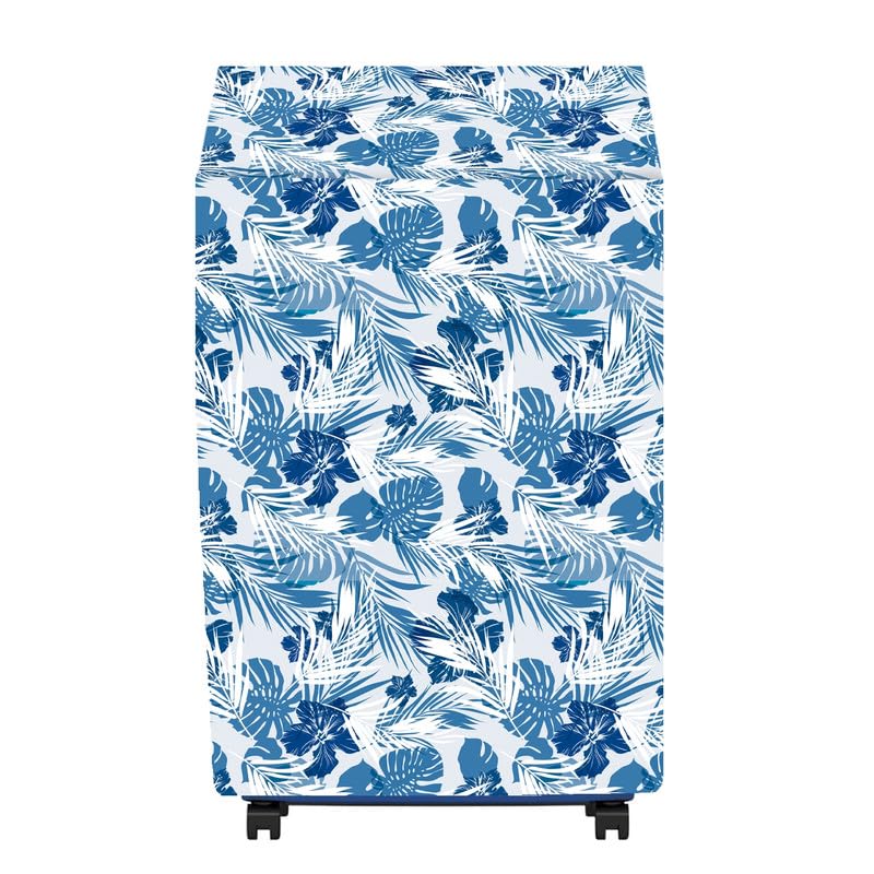 Image of Cooler Cover Compatible For Havells Altima 70-Litres Air Cooler Waterproof, Dustproof, Size (HxWxD) 112X71X51 Cm, White Blue.