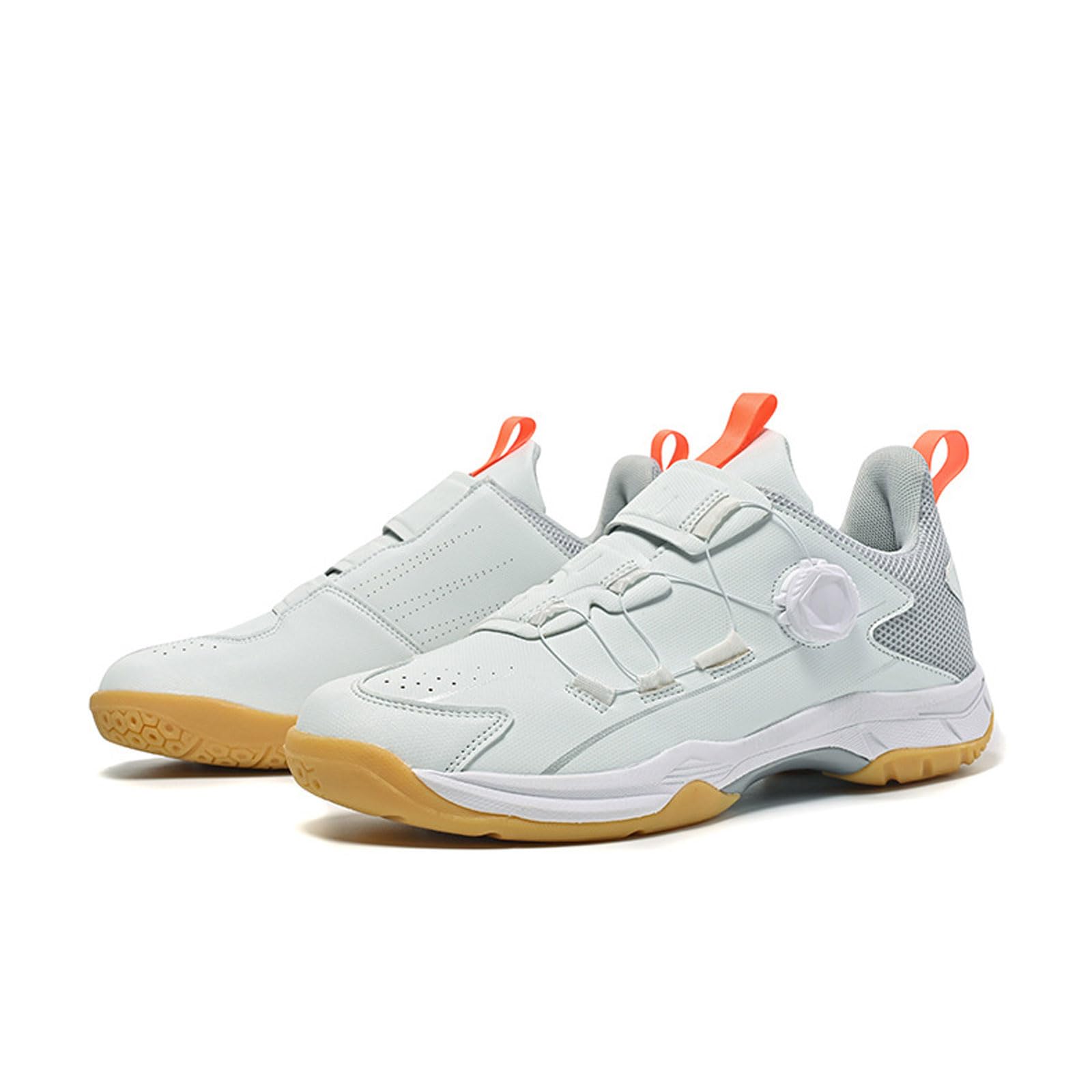 ForceRoute Badminton Tennis Shoes,Table Tennis Shoes,Badminton Squash Shoes,Volleyball Training Shoes,Breathable,Absorbs Shock,for Indoor Tennis,Squash,Table Tennis,Basketball & Padel.