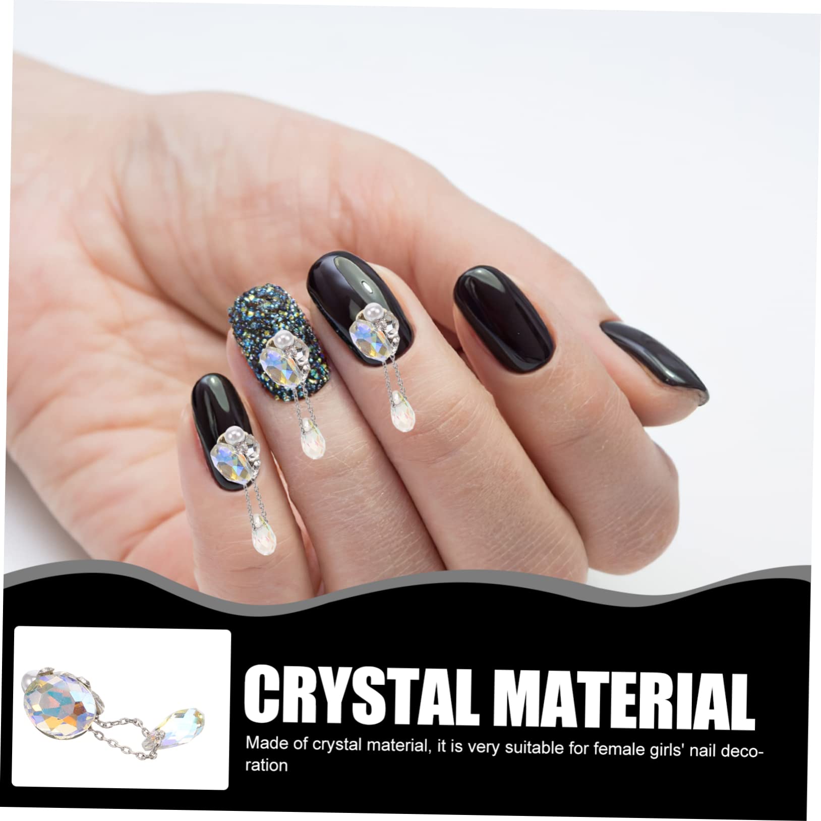 15pezzi Charm Per Unghie Ciondoli Per Nail Art Decorazioni Eleganti Per Manicure Accessori Diy Per Unghie Design Unico e