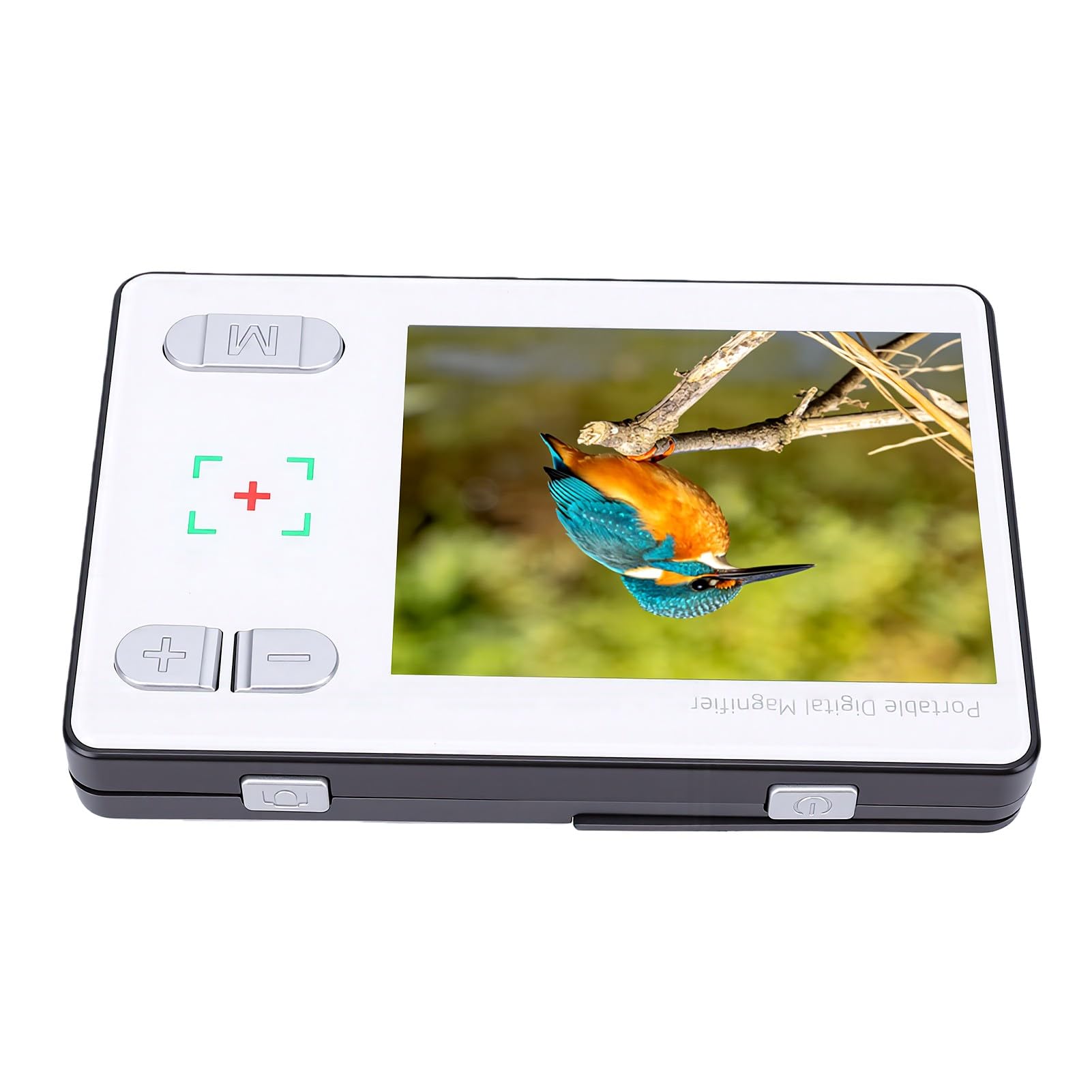 Sxhlseller Amplificador Digital con Pantalla LCD HD de 3.5 Pulgadas, Aumento sin Escalones de 2X a 32X, 26 Modos de Color para Ayuda de Lectura con Baja Visión