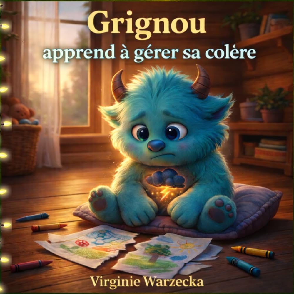 Grignou apprend à gérer sa colère: Aider les enfants à gérer leurs émotions : colère, frustration, apaisement (Les aventures de Grignou)