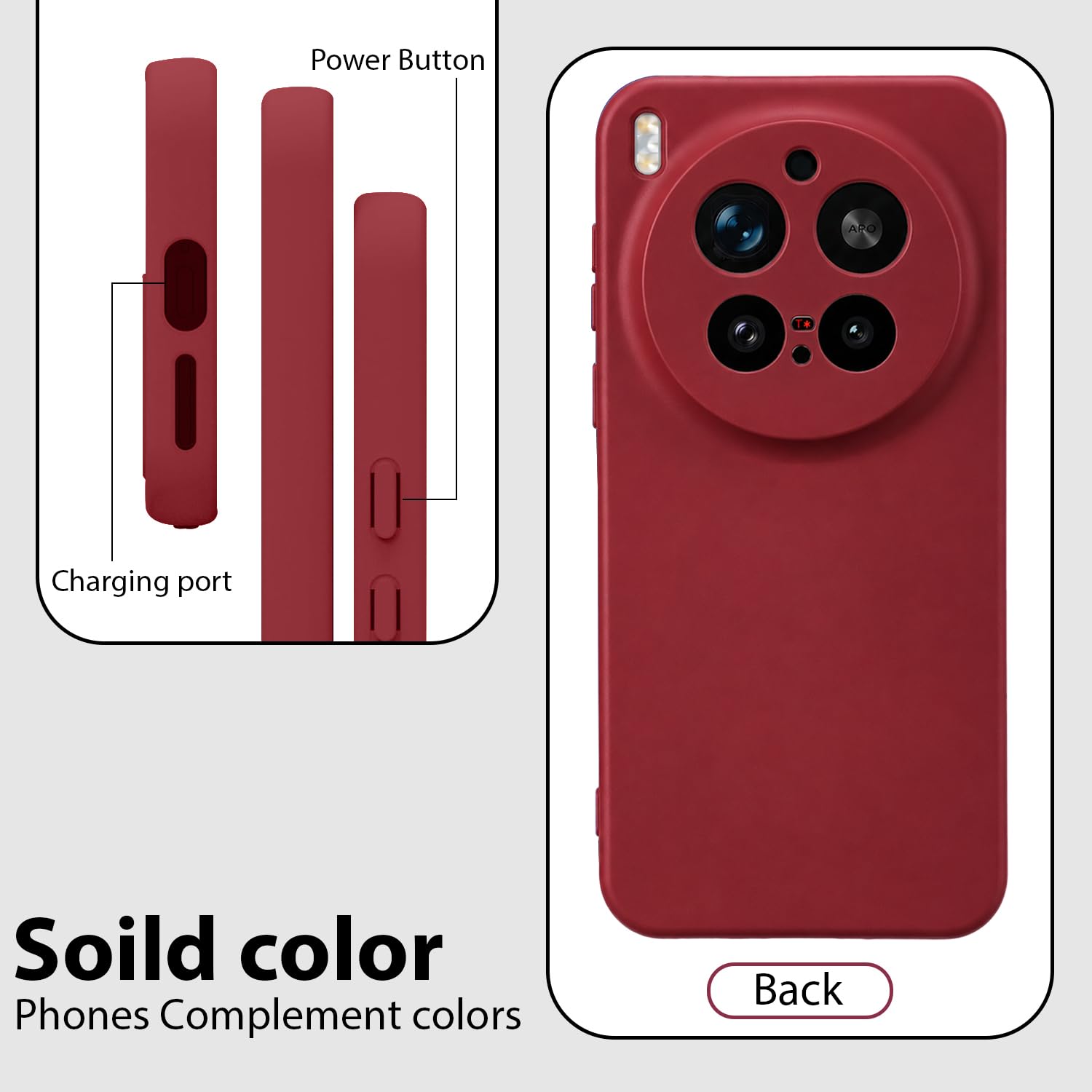 Vivo X300 Pro 5G Silicone Case - KACA -7