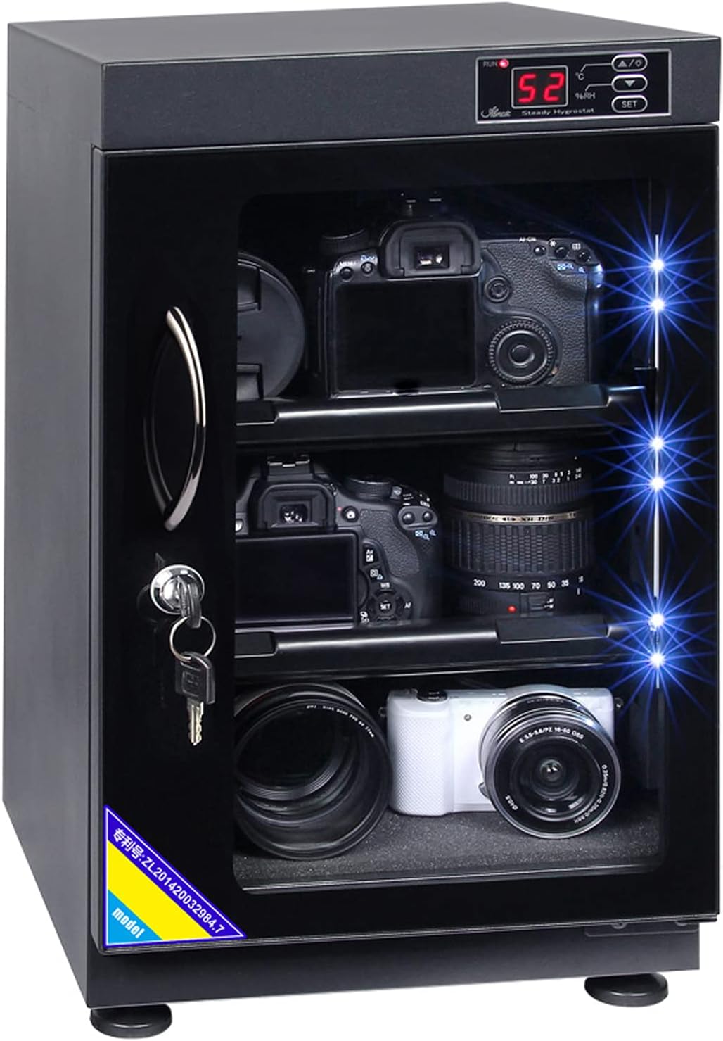 AUTENS 38L Camera Gear Dehumidifying Dry Box, Noiseless and