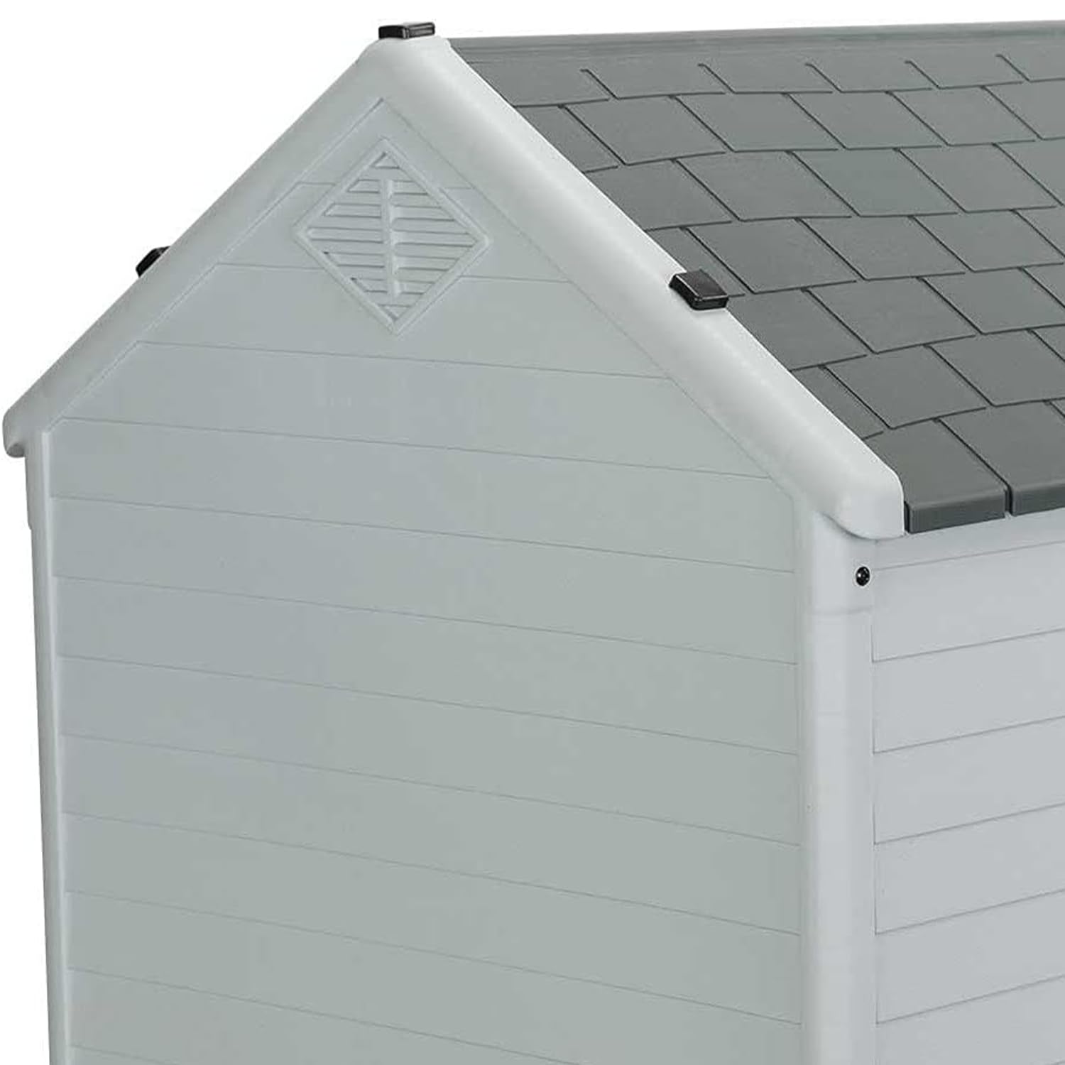 Hondenhok Kunststof - Rooftop - Medium - Weersbestendig (68,9 x 91,4 x 66 cm