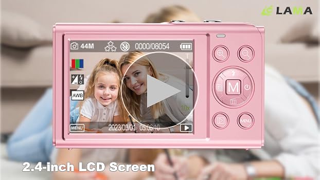 Amazon.co.jp: LAMA デジカメ 4k デジタルカメラ コンパクト
