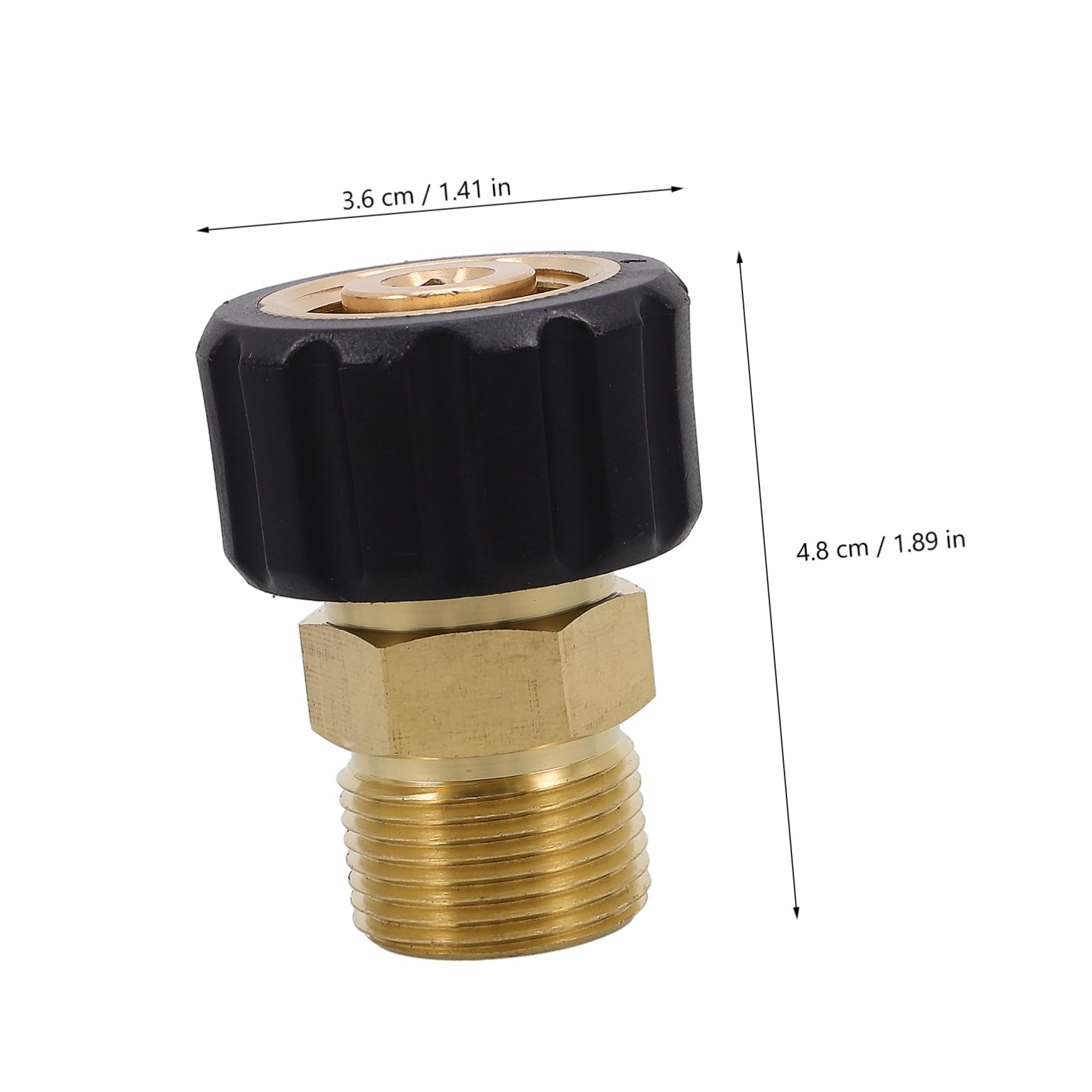 iplusmile 4stücke Hochdruck Waschadapter Für Sprayer Drehbar Kompatibel Mit Verschiedenen Modellen Langlebig Und Installieren Für Auto Und Gartenreinigung