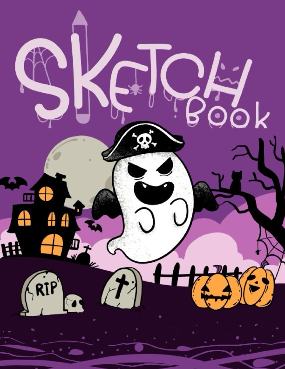 Sketchbook: Sketchbook - large 120 pages Blank Drawing pad : sketch book for kids | Paper Drawing and Write Journal | cute Gift for Children | “8.5x11”