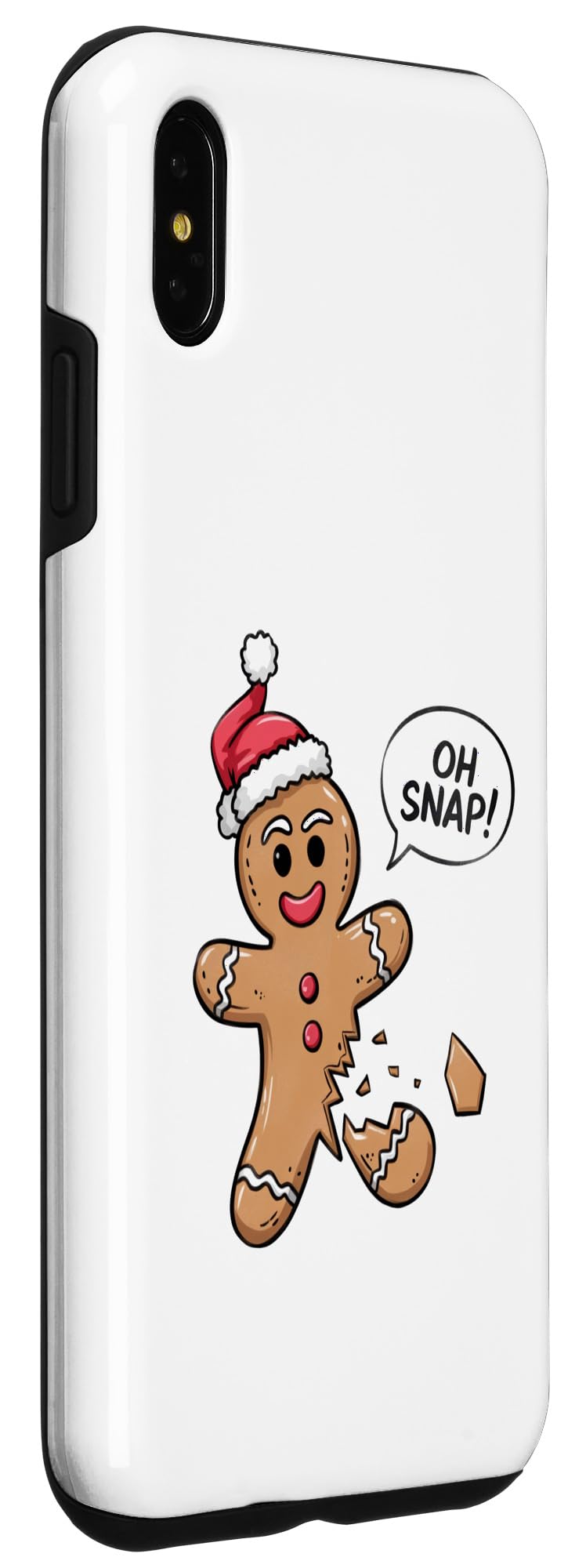 iPhone XS Max Oh Snap Xmas Christmas Gingerbread Case - Image 3