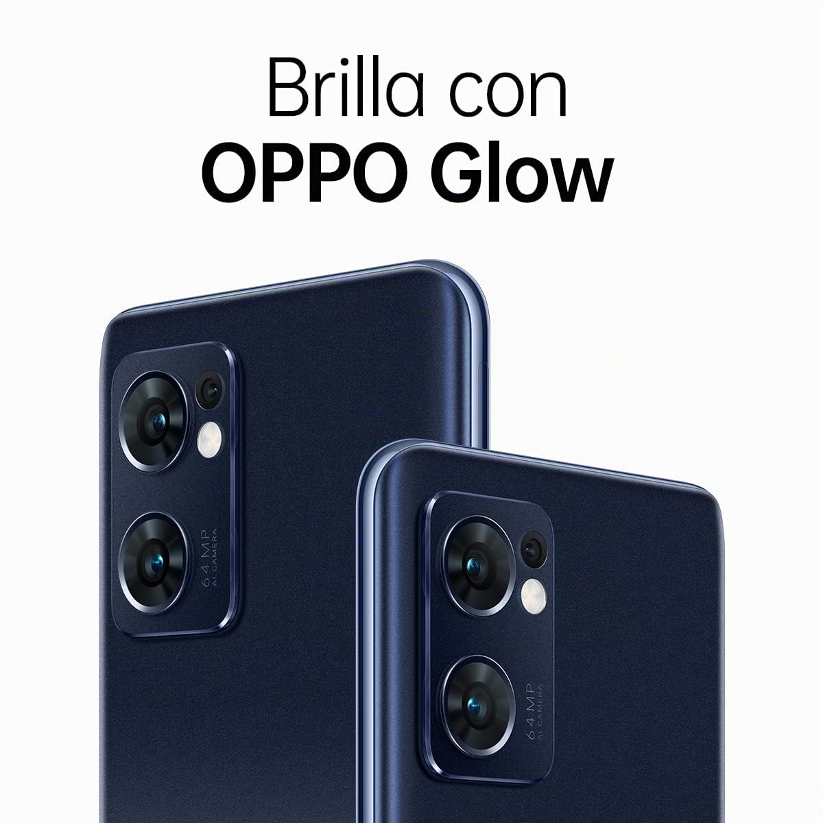 OPPO Find X5 Lite Smartphone, AI Tripla fotocamera 64+8+2MP, Display 6.43” Refresh rate 90HZ AMOLED FHD+, 4500mAh RAM 8GB+ROM 256GB Android 12 [Versione Italiana] Starry Black