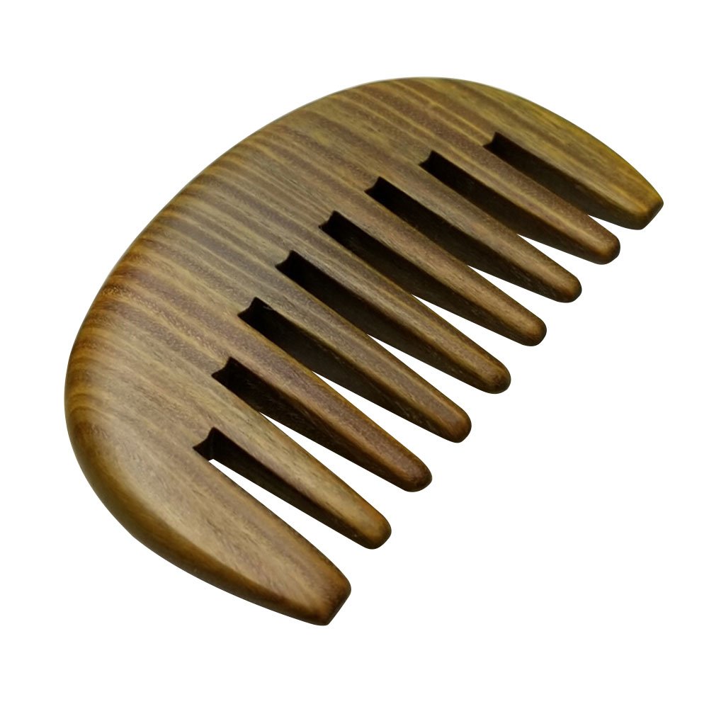 2 Holzkämme Set – Massagekamm & Feiner Kamm Aus Natürlichem Sandelholz, Für Haarpflege & Kopfmassage, Geschenkidee