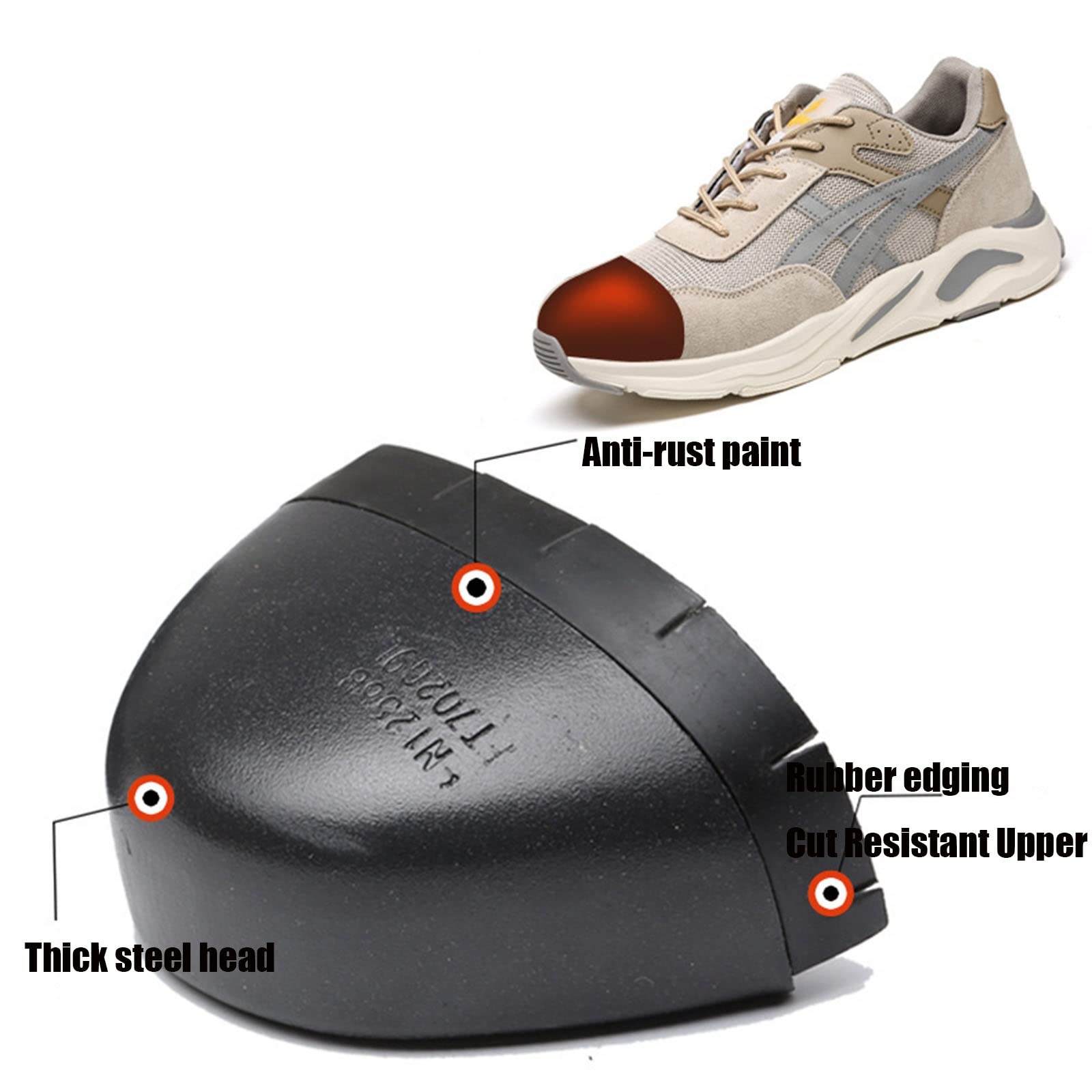 Anti-smash- en anti-lekbescherming, geïsoleerde veiligheidsschoenen voor elektriciens Anti-smash- en anti-lekbescherming, geïsoleerde veiligheidsschoenen voor elektriciens