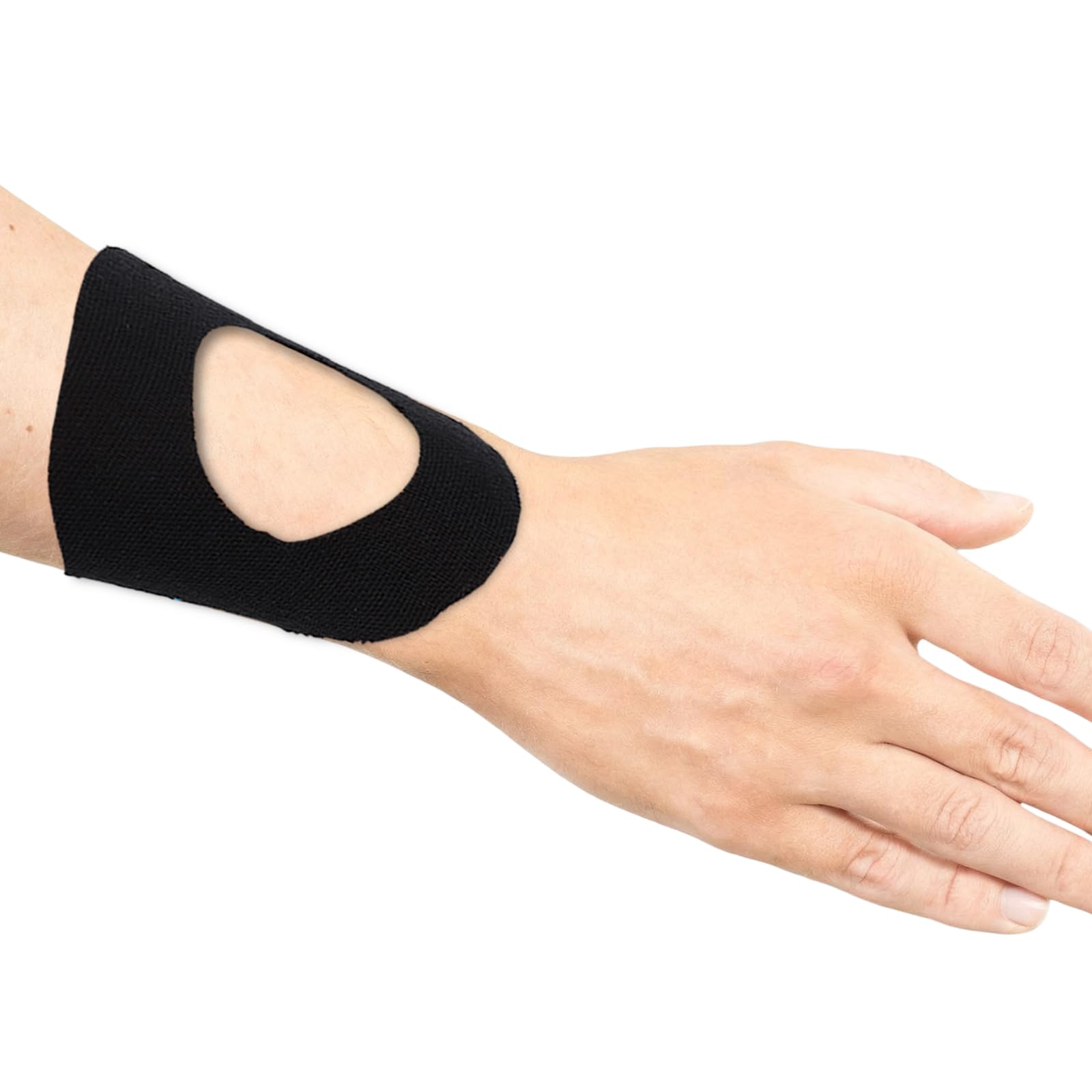 24pcs Wrist Brace Pre-Cut Kinesiology Sports Wrist Brace Breathable Elastic Athletic Patches Muscle Joint Stability Support Widget for