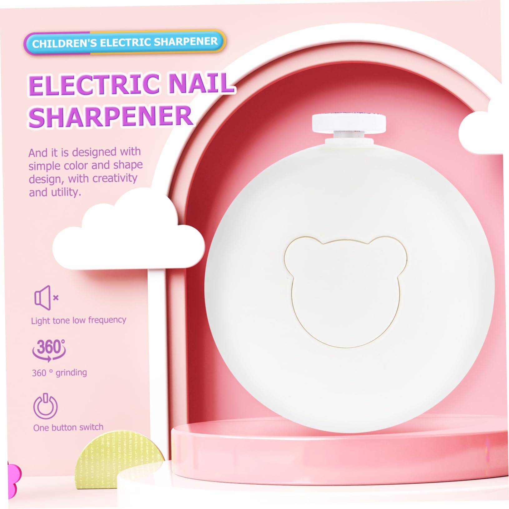 TOYANDONA 3 Juegos molinillo de uñas manicura recortadora de bebé lima de uñas de bebé cortaúñas para bebés juegos de uñas herramienta segura para cortar uñas cortauñas para niños eléctrico