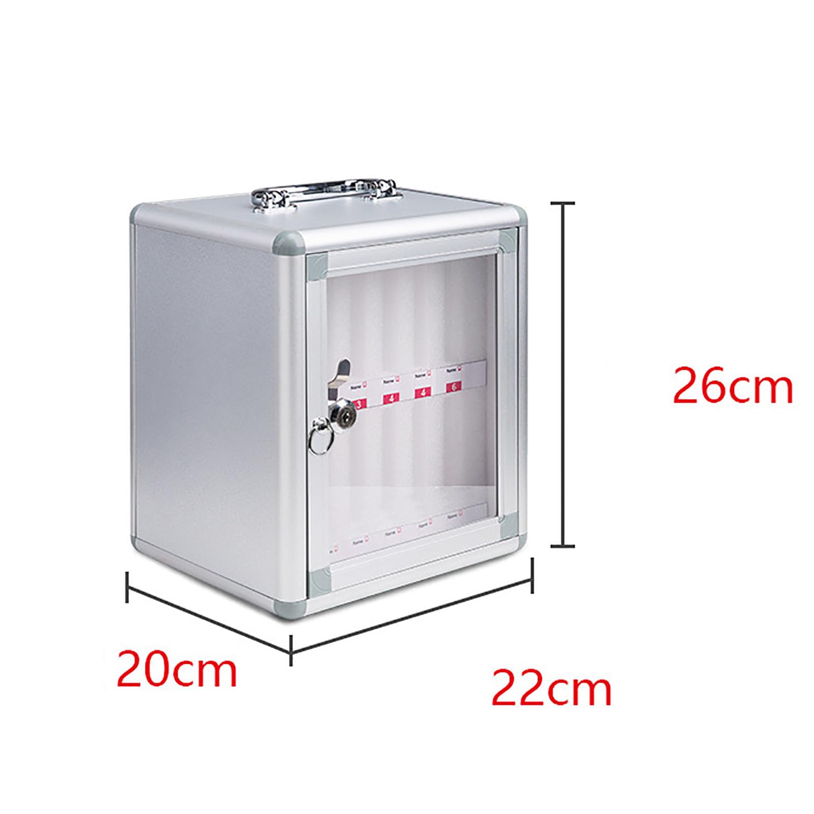 Supporto per telefono in alluminio da parete, per 12 dispositivi mobili, perfetto per scuole e aziende, elegante supporto per telefono, efficiente risparmio di spazio