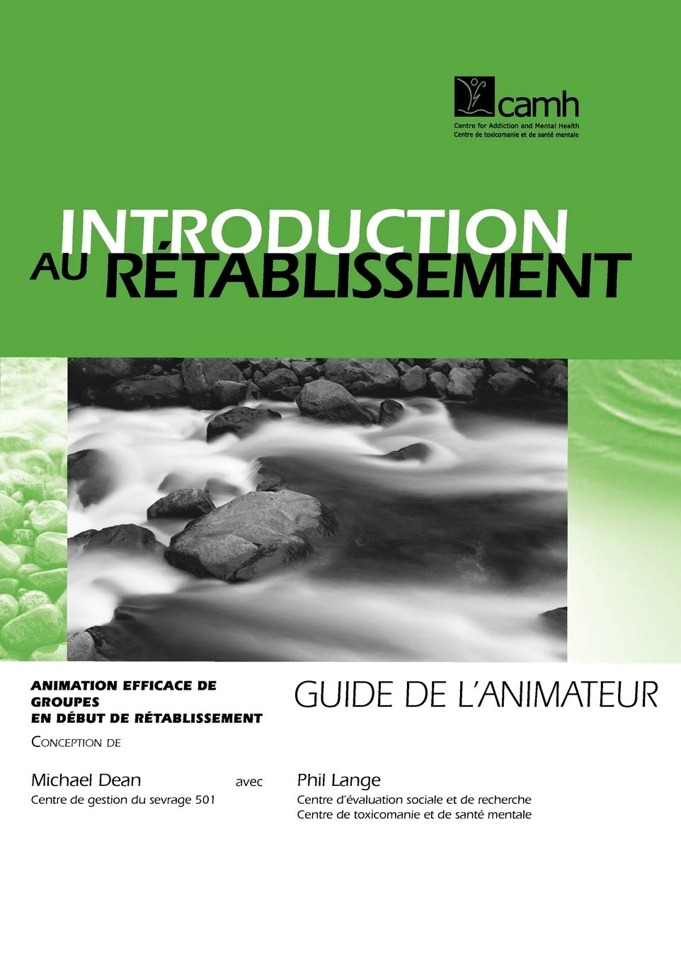 Introduction Au Retablissement: Animation Efficace De Groupes En Debut De Retablissement - Guide De L'animateur