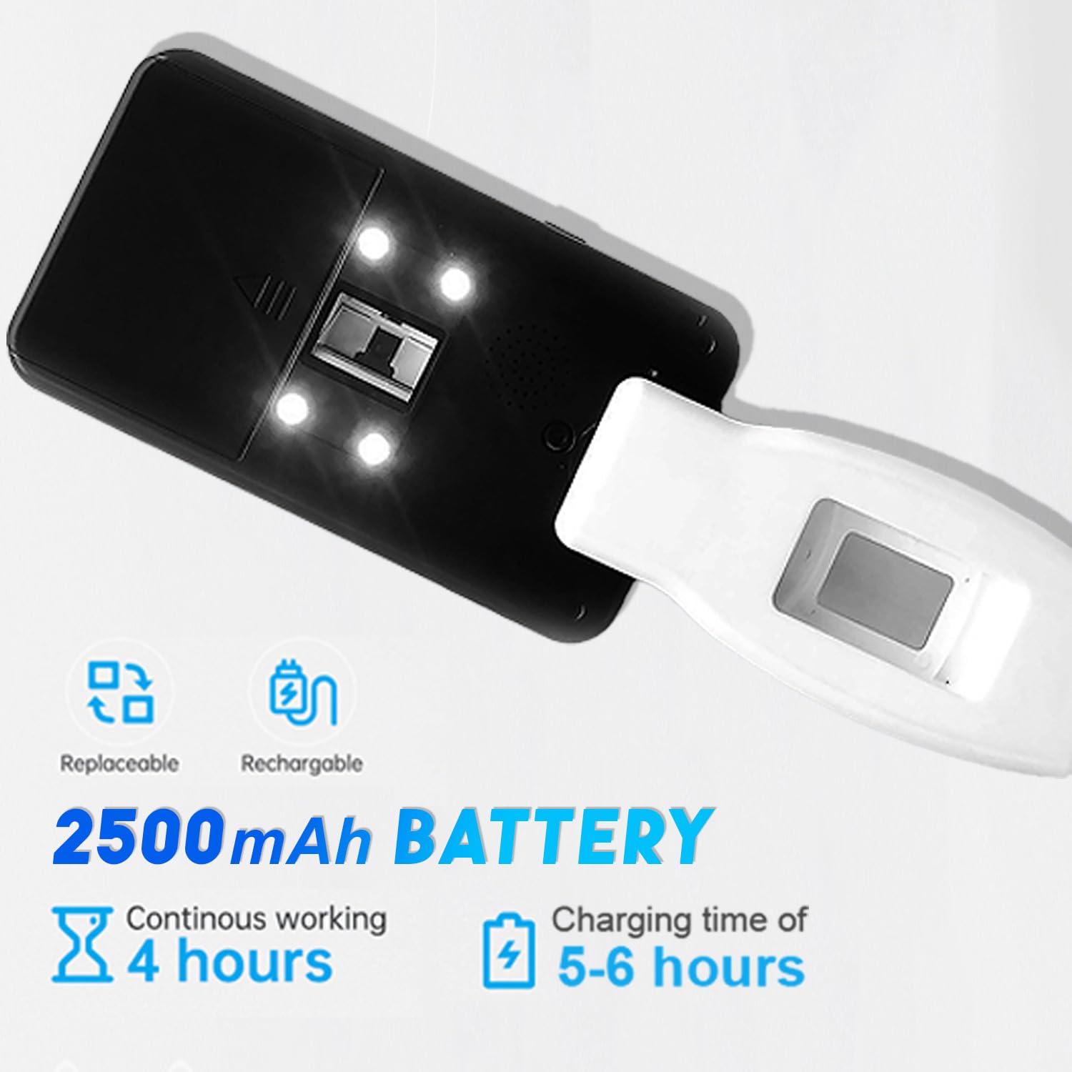 5-calowa lupa ręczna, elektroniczna, 2-48-krotna, wiele trybów kolorów, pamięć, funkcja odtwarzania, cyfrowa lupa, zdalne widzenie, podwójne zastosowanie, pomoc w czytaniu dla osób starszych