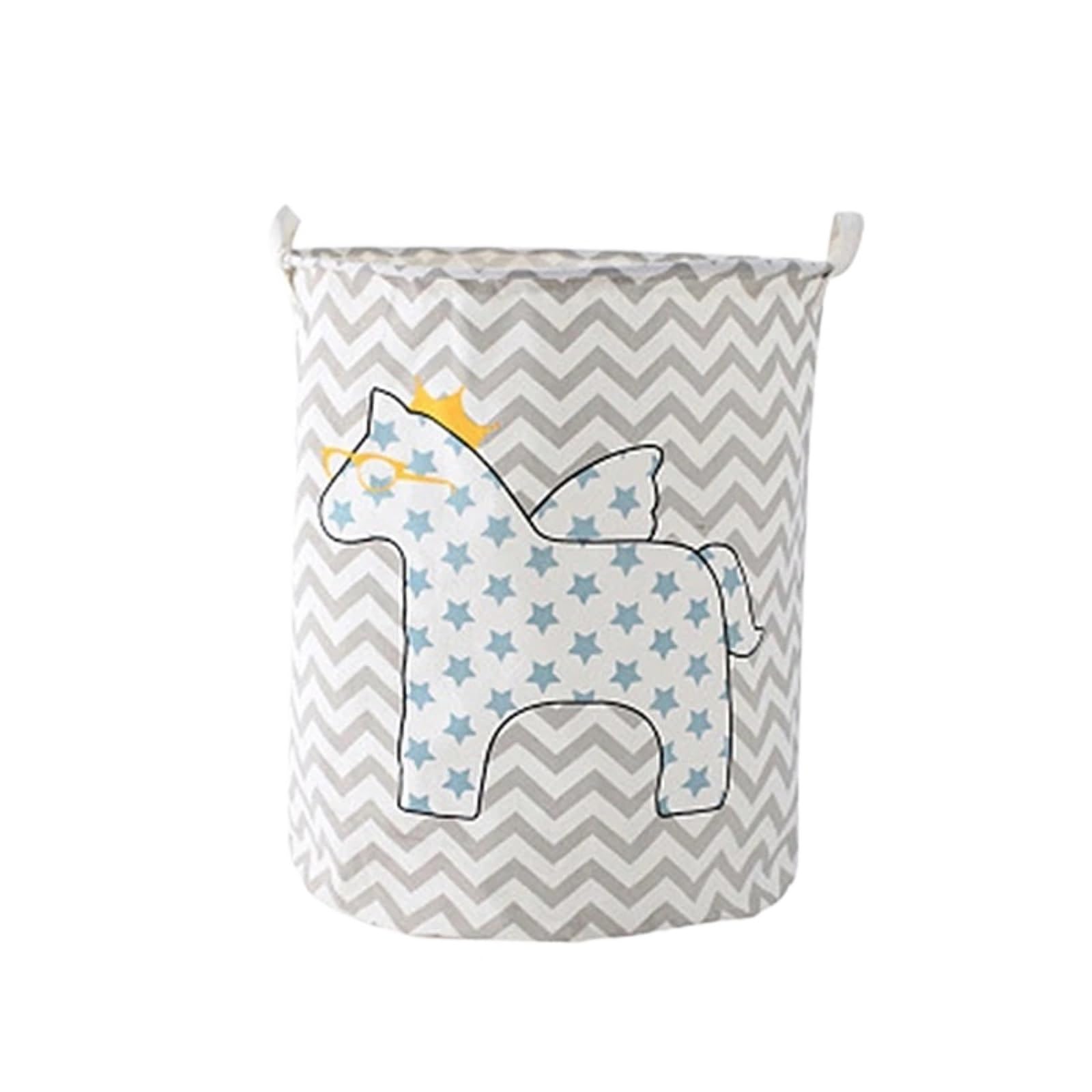 Laundry Hamper Folding Dirty Cloth Laundry Basket Storage Organizer For Dirty Cloth and Blankets(Multi-colored)