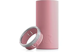 Artic Cooler Slim Can Cooler for 12oz Cans in Dusty Rose