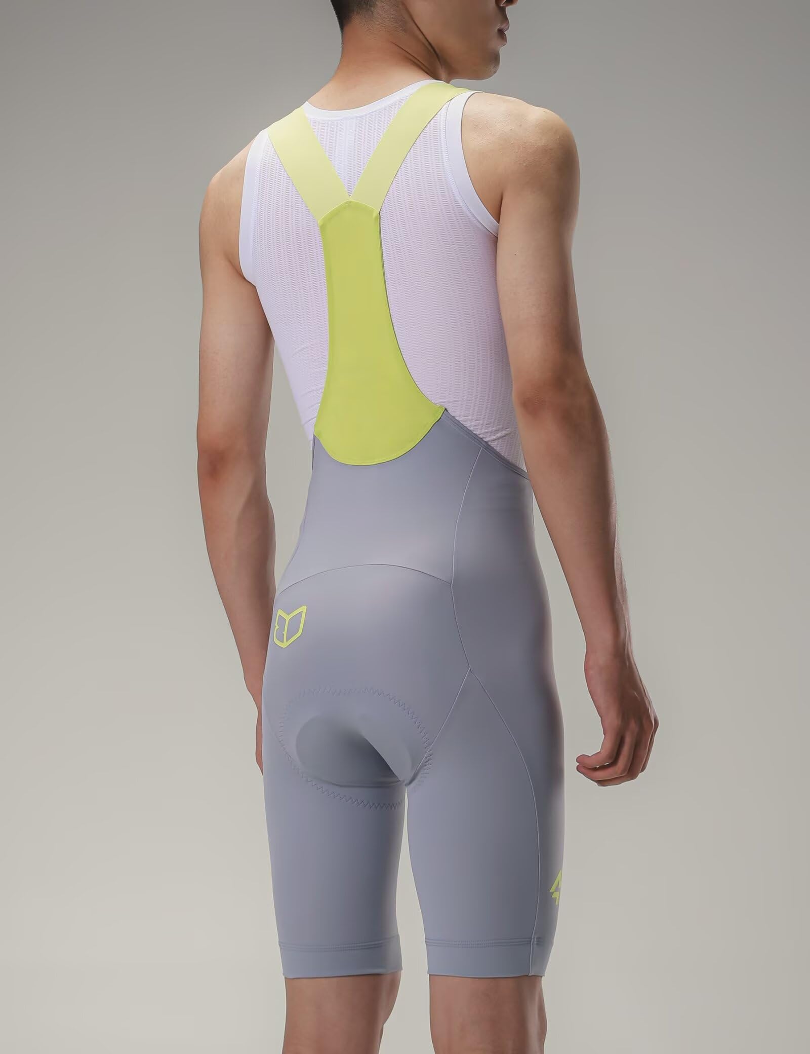 LAMEDA Culote Corto Ciclismo para Hombre UPF50+ Pantalones Ajustados Cortos MTB y Carretera Transpirable Fresco Verano