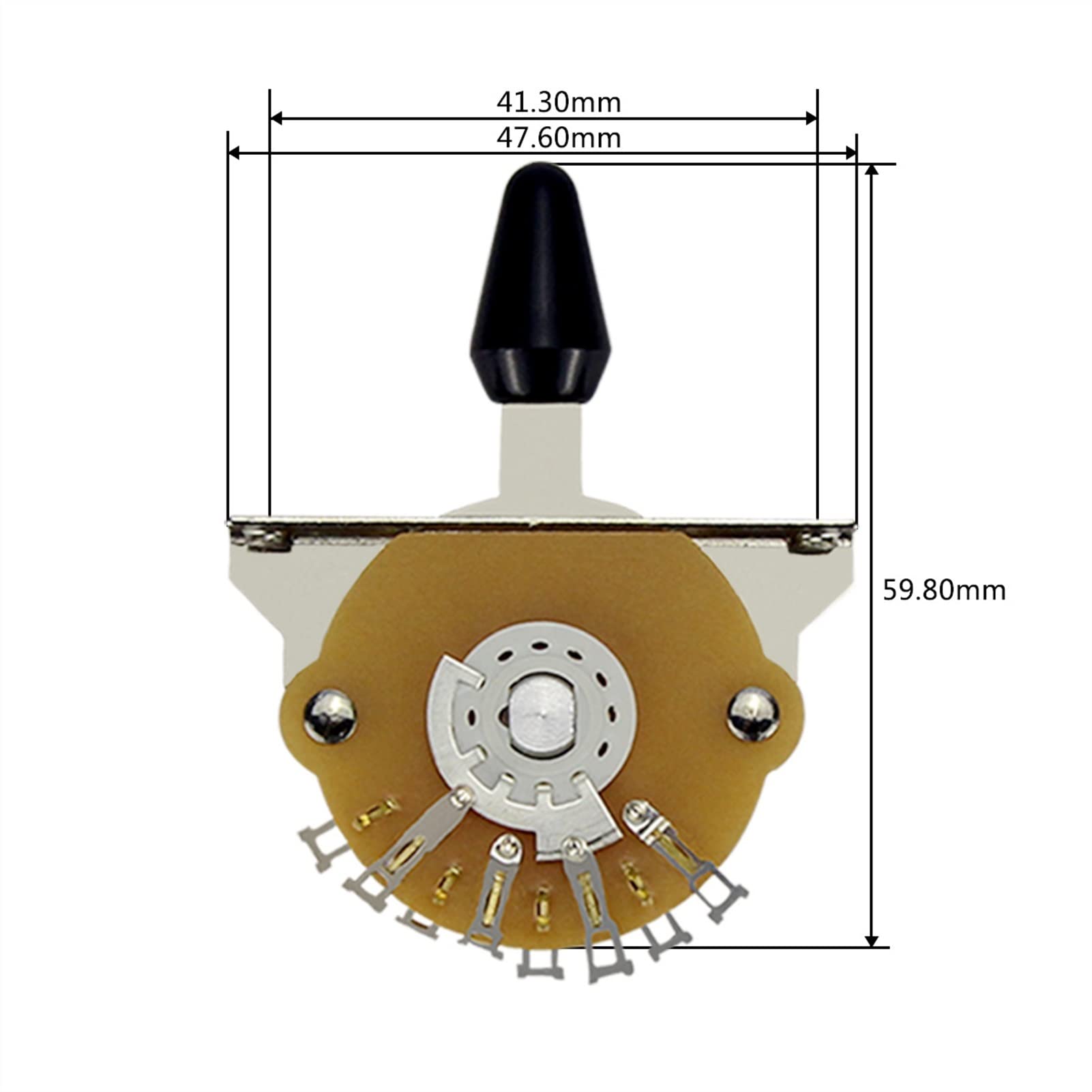 TSTS Convertidor De Palanca Selectora De Pastillas De Guitarra Eléctrica Convertidor De 3 Vías para Piezas De Guitarra Reemplazo Piezas Guitarra