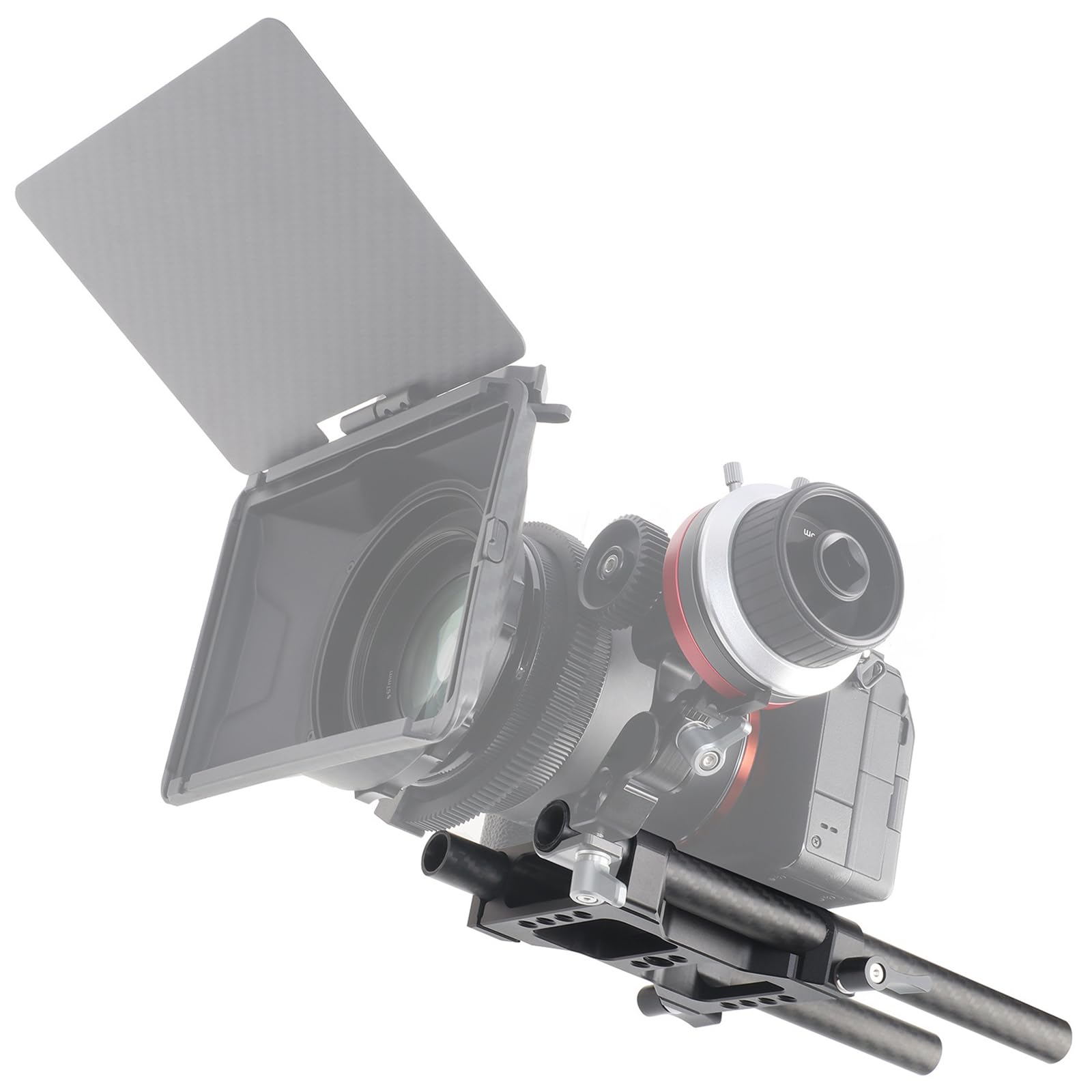 Morsetto a sgancio rapido per fotografia in lega alluminio accessorio per riprese video testa per treppiede