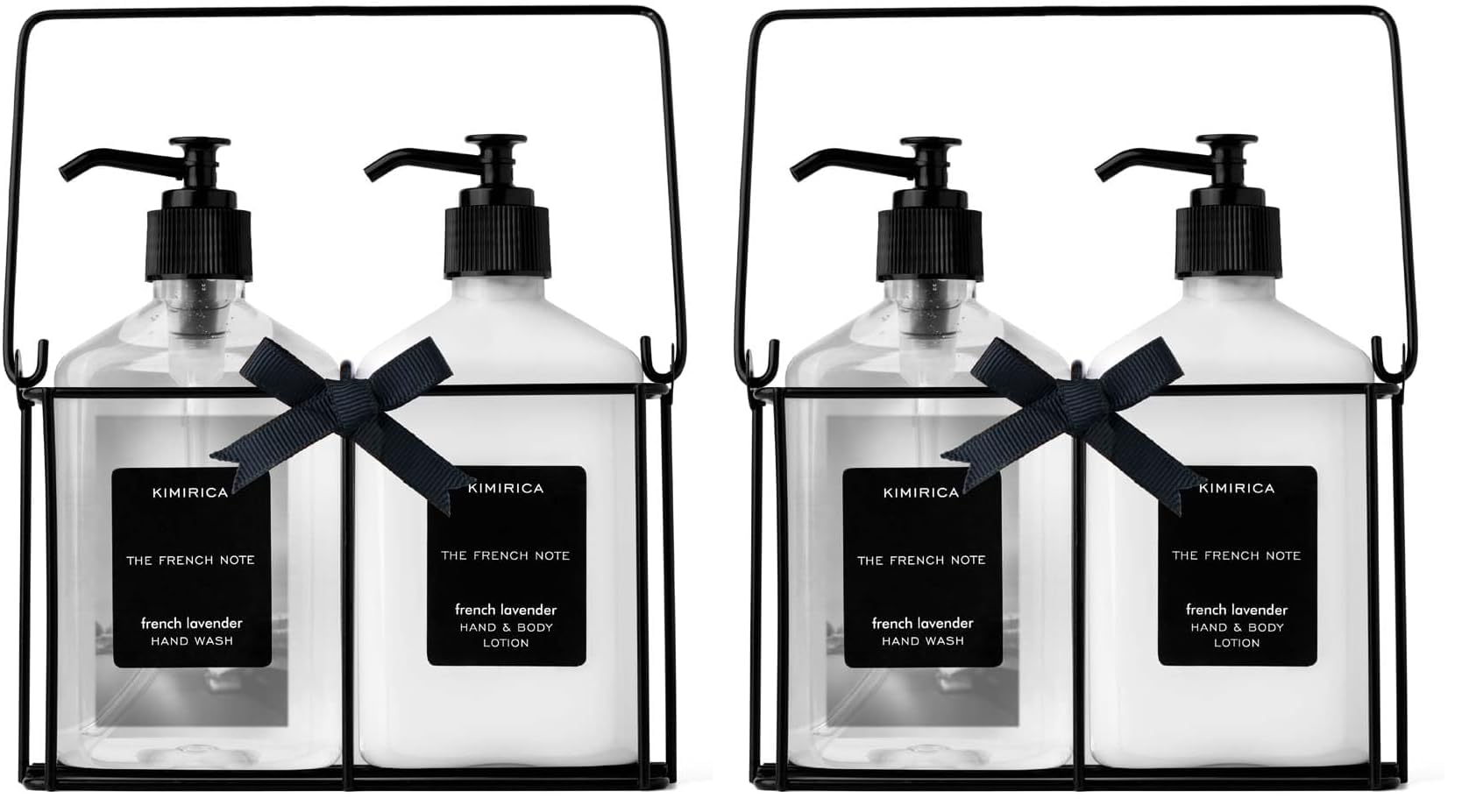 Kimirica Gift Set For Boyfriend,Girlfriend,Husband & Wife French Note Hand Wash Hand Lotion Duo set with Metal Caddy| Lavender luxury Gift Set for Women & Men | (270mlx2) (Pack of 2)-image-49
