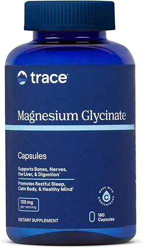 Miniatura 2 de Trace Minerals Gotas ConcenTrace para hidratación y glicinato de magnesio para apoyo muscular, óseo y para dormir, suministro para 96 días.
