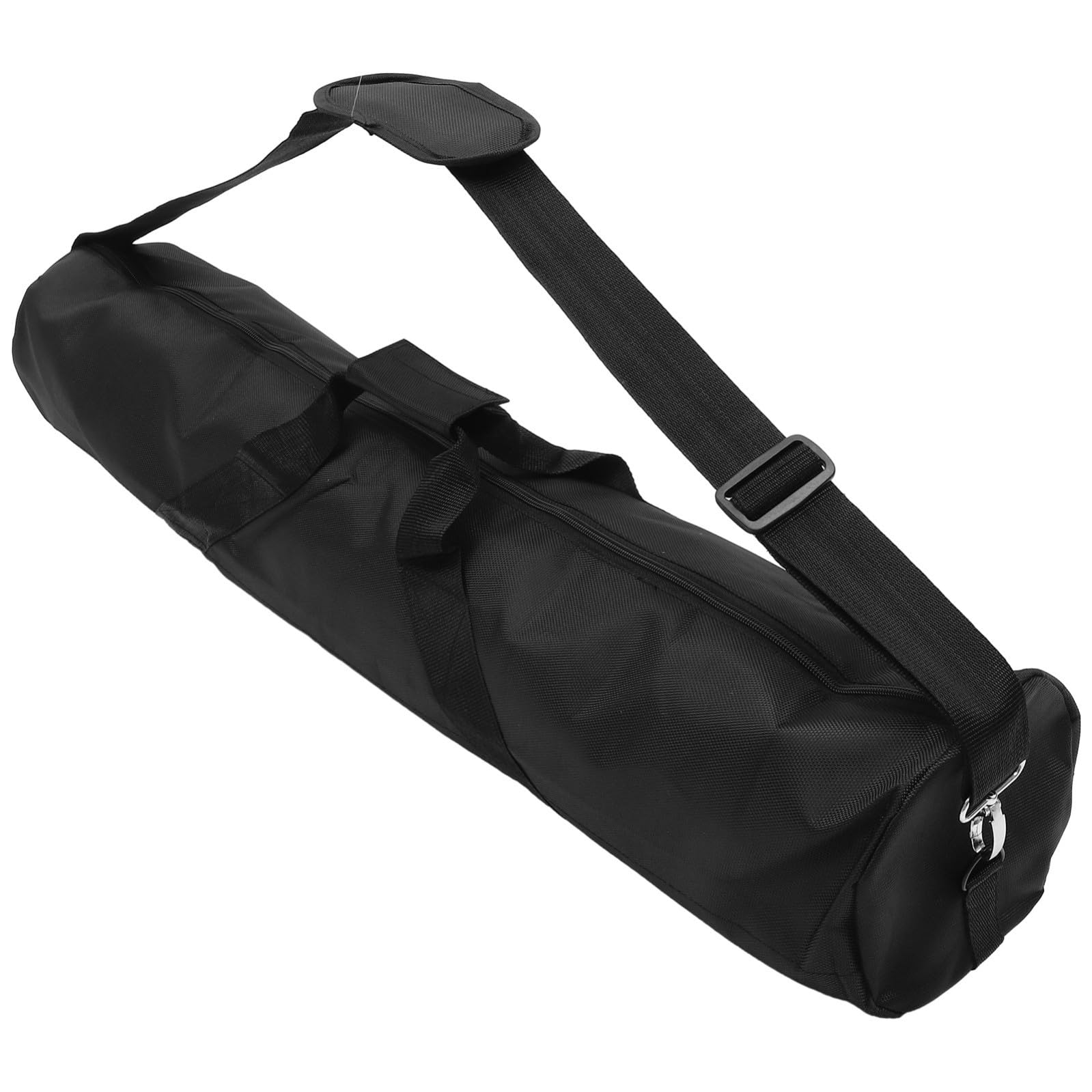 Borsa Zip Treppiede Tracolla Oxford a Nero e Regolabile per Chiusura Custodia Resistente per Fotografia e Campeggio