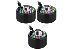 Small Ultrasonic Halloween Mist Maker Fogger Fountain Mister Water Garden Pond Foggers...