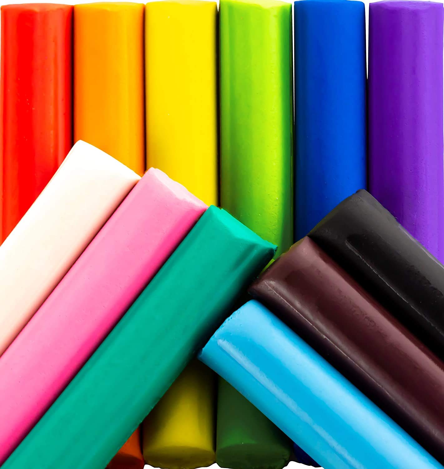 Buy Extra Soft, Endlessly Reusable Kids Modeling Clay 12 Color Pack