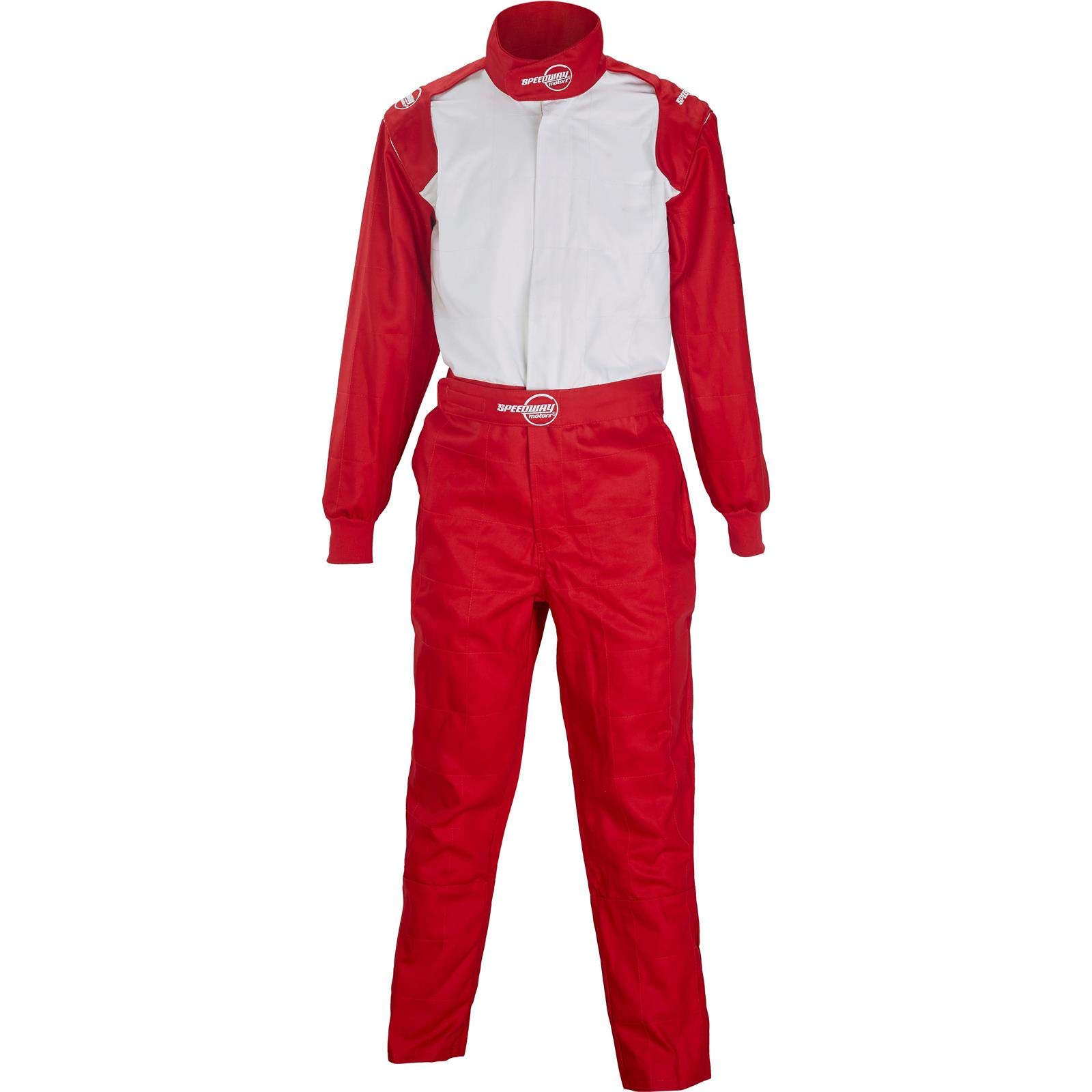 Speedway Motors Red Racing Suit-One Piece-Single Layer, Medium
