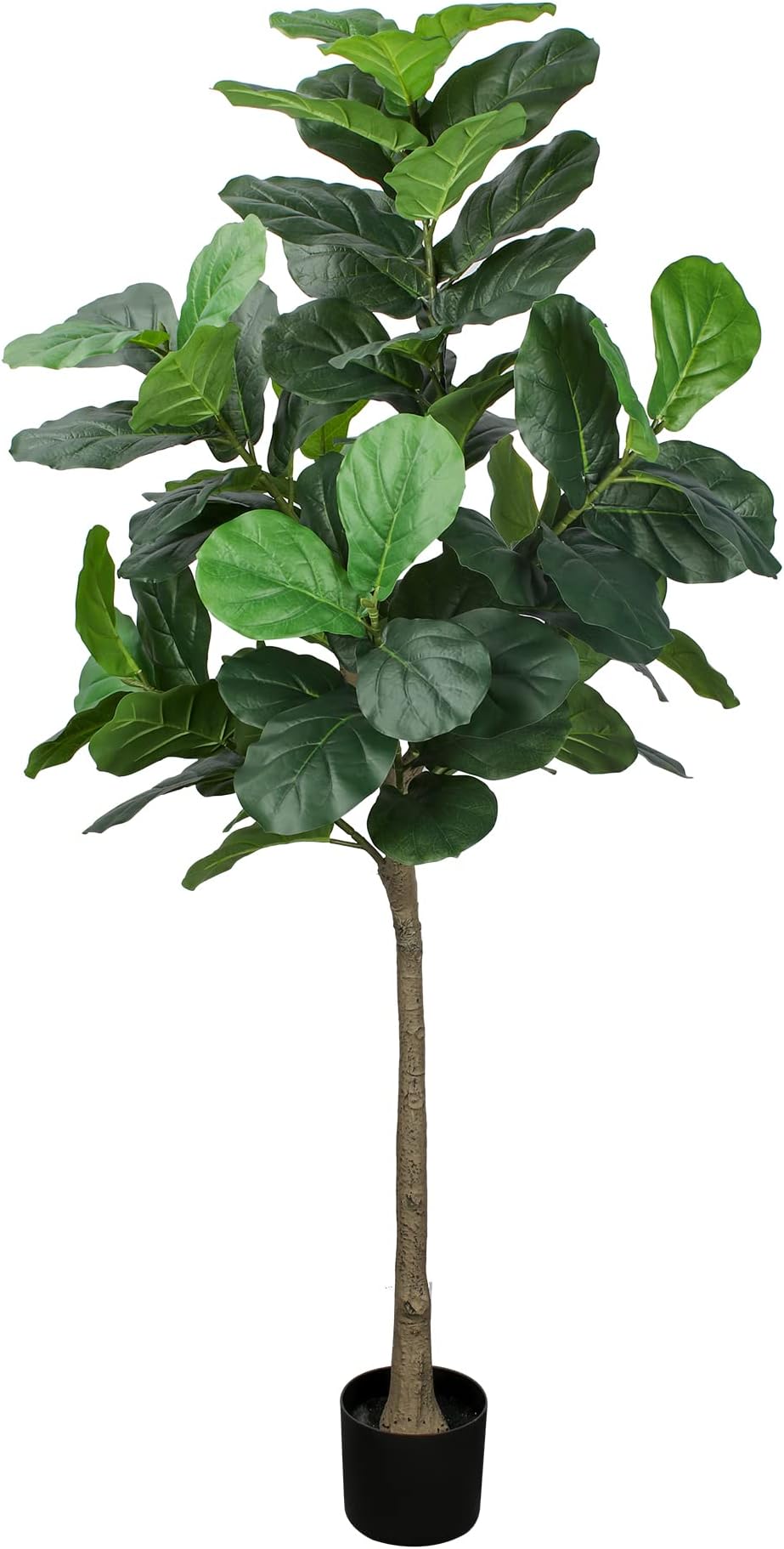 Barnyard Designs 5ft (60”) Artificial Fiddle Leaf Fig Tree