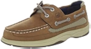 Kids Boys Lanyard Boat Casual Shoes - Beige