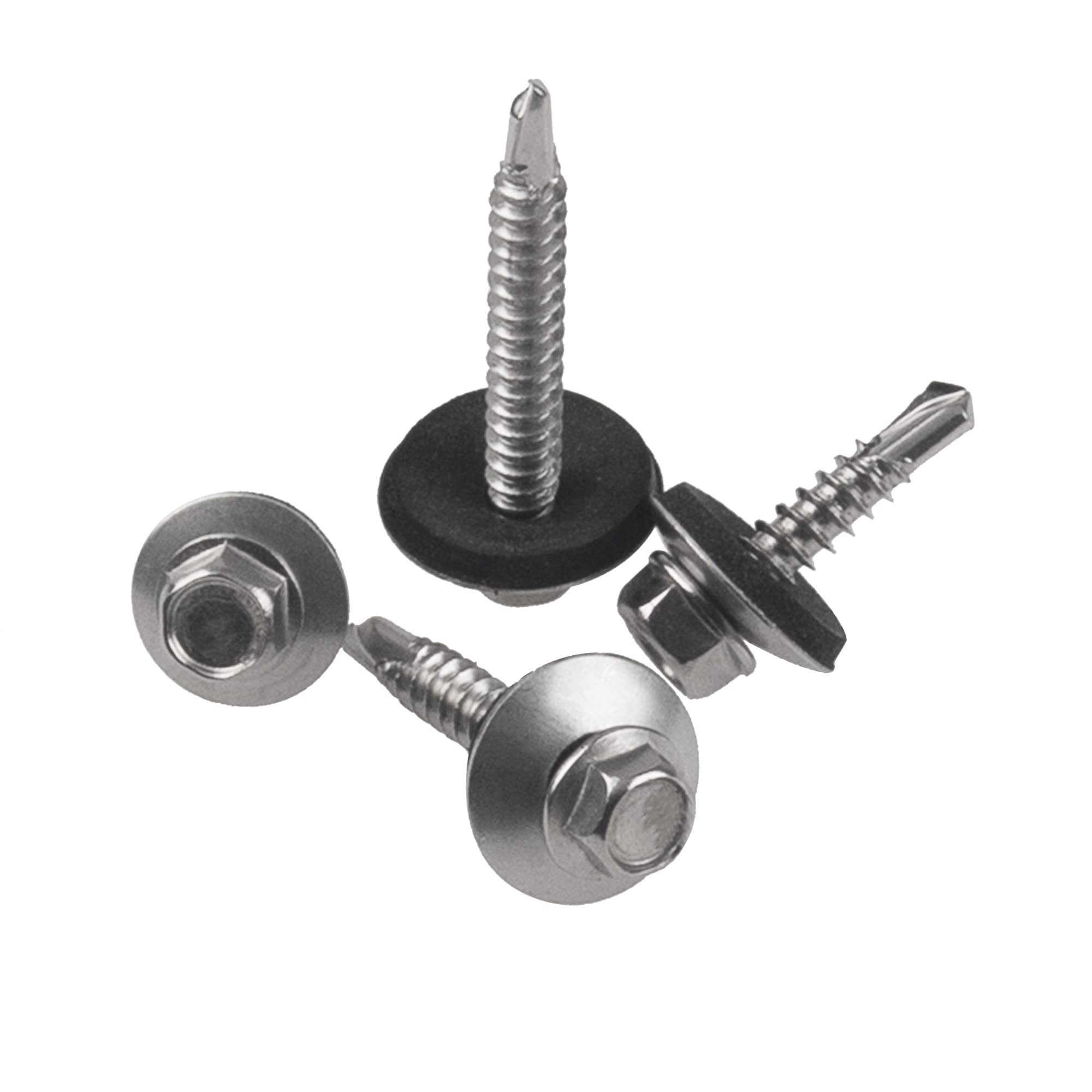 Edelstahl-Unterlegscheiben 10/20/50/100 Stück, Dicke 0,5 Mm, M3-M20