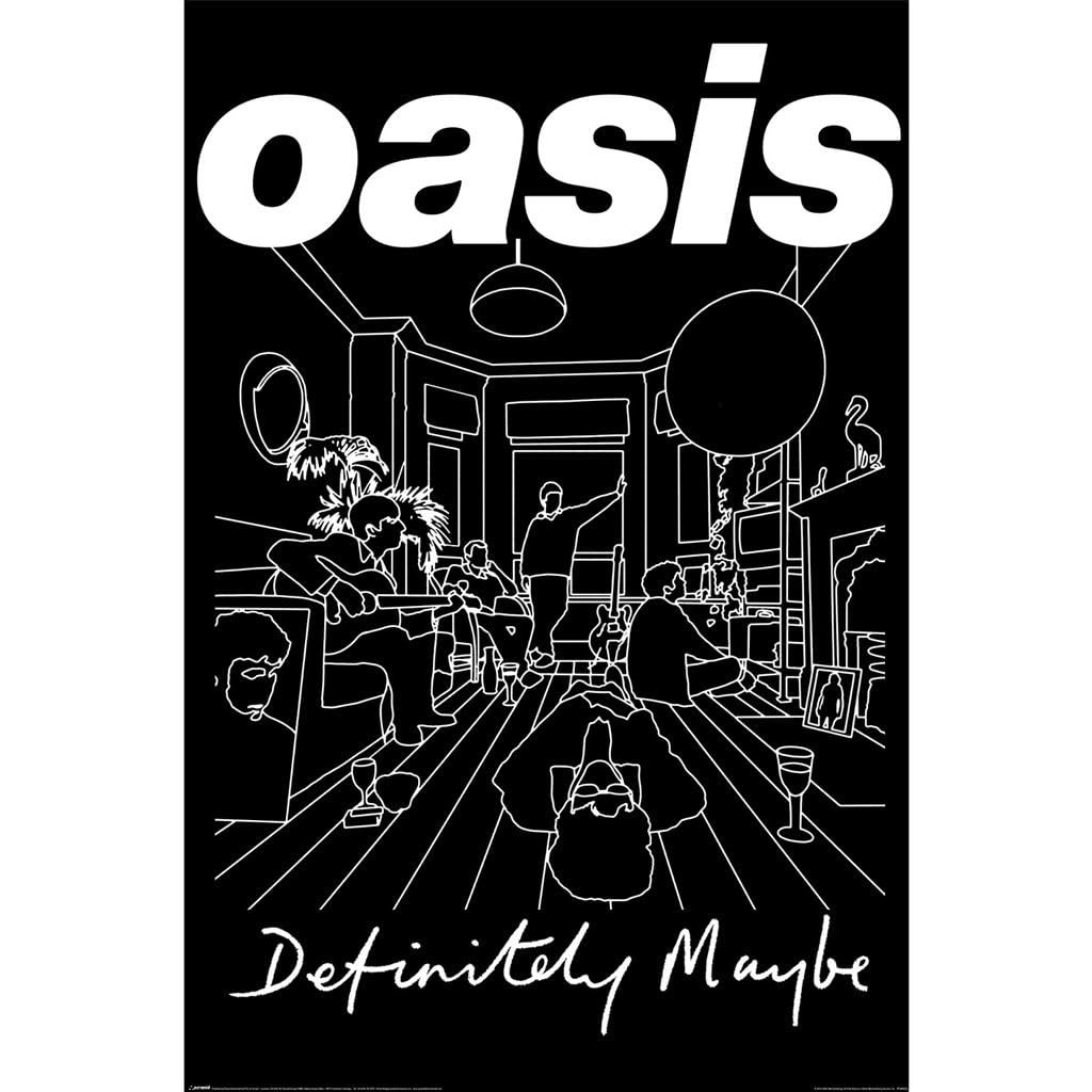 Oasis Definitely Maybe Art Maxi Poster