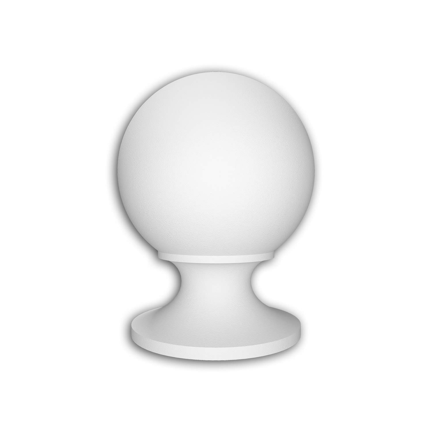 Chapeau poteau de balustrade blanc Profhome moulure extérieure de façade néo-classique