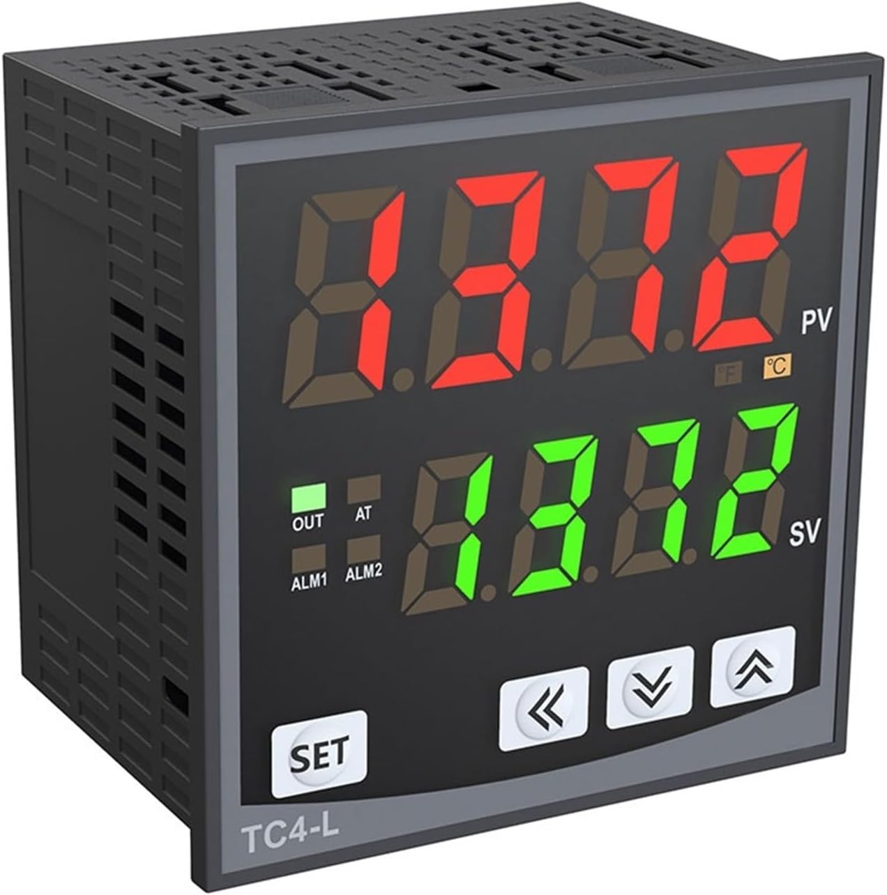 1Pcs TC4 Digital PID Thermostat Temperature Controller 220V Heating Temperature Control(96x96 Relay and SSR)