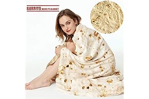 LetsFunny Burrito Tortilla Blanket: The Coziest Way to Wrap Up