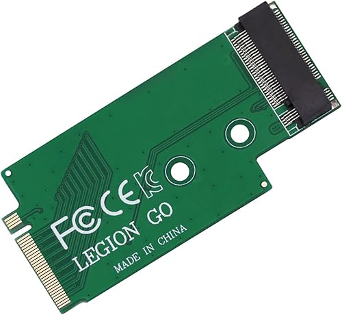 Miniatura 3 de Para Lenovo Legion Go Handheld Conversion 2280 Reemplazar 2242 SSD Expansión Placa de alta capacidad NVME M-Key NGFF M.2 PCIE 4.0 Adaptador de dedo