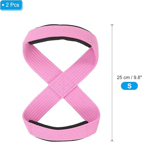 Miniatura 2 de PATIKIL Figure Lifting Strap, Weightlifting Wrist Wraps Dead Lift Padded Grips for Fitness Power Strength Training