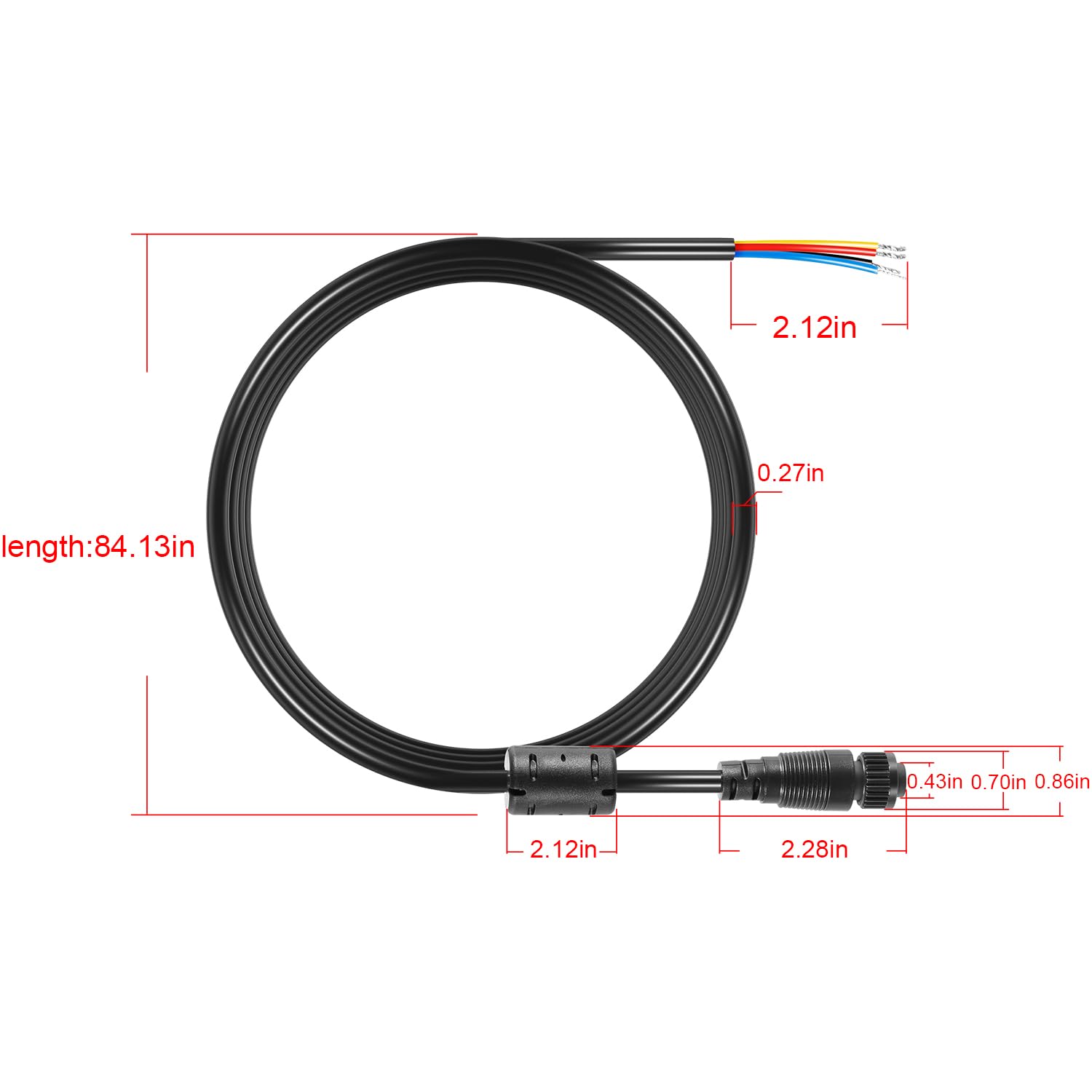 Amazon.com: 4-Pin Power Cable for Simrad NSE, NSS EVO1, EVO2, EVO3