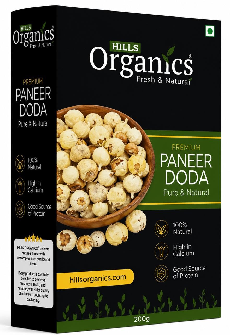 HILLS ORGANICS Paneer Doda 200gm | Dried Paneer Phool | Paneer Dodi | Withania Coagulans | Premium Whole Dried Pods | Pure & Natural | No Preservatives-image-25