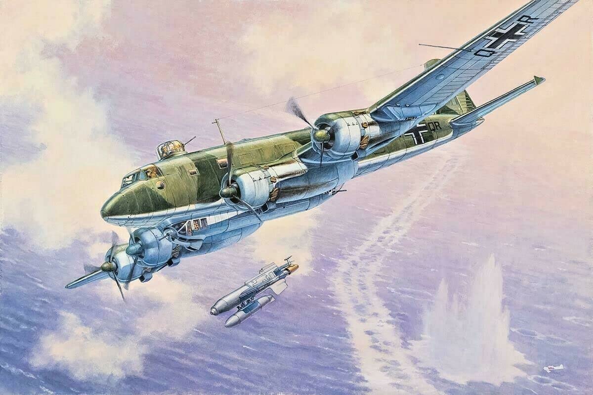 Roden 340-1/144 - Focke-Wulf FW200C-6 Condor Plastic Model